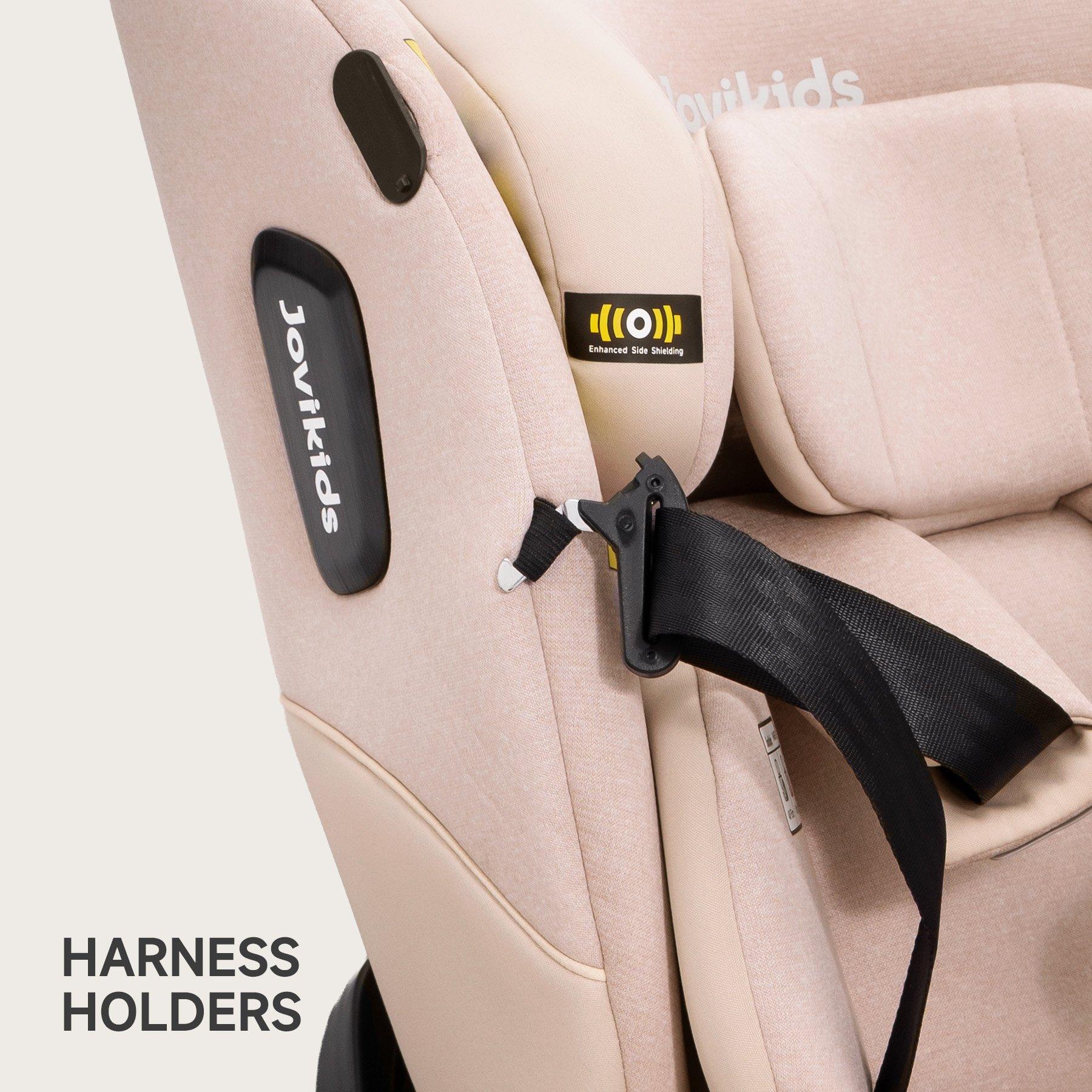 Rosewood - JoviKids - Jovikids Ranger 2 i-Size 360° Car Seat - Rosewood - 11