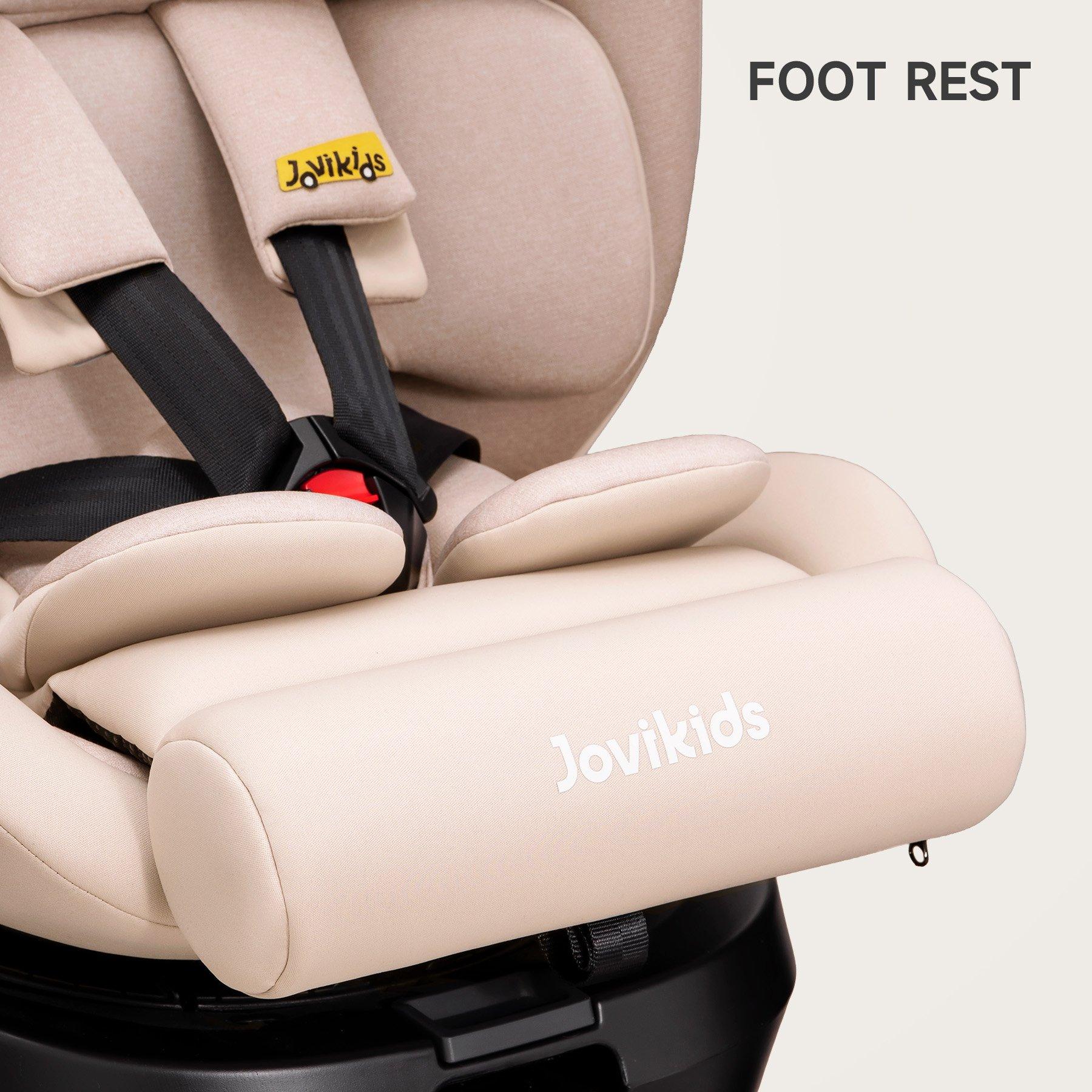 Rosewood - JoviKids - Jovikids Ranger 2 i-Size 360° Car Seat - Rosewood - 13