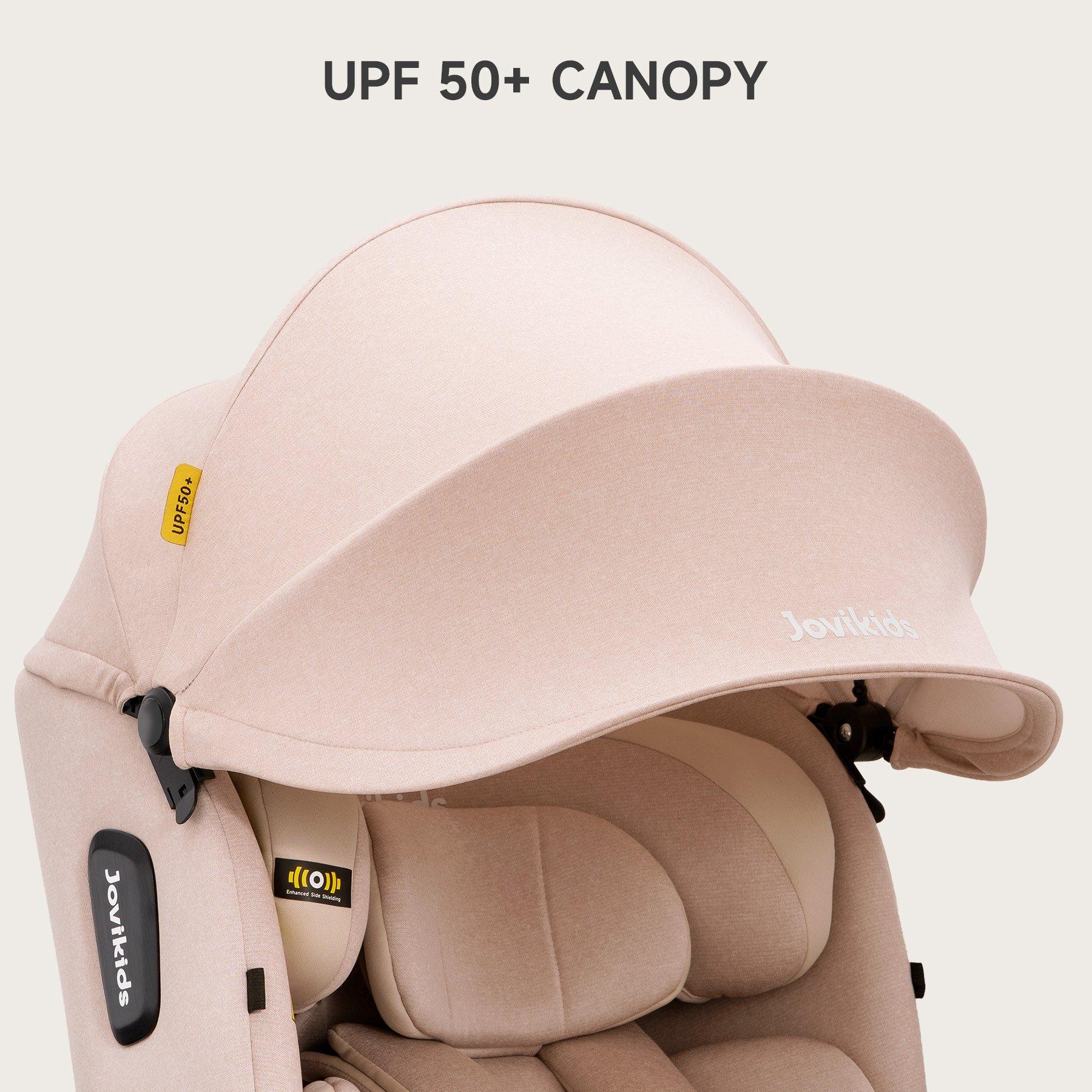 Rosewood - JoviKids - Jovikids Ranger 2 i-Size 360° Car Seat - Rosewood - 14