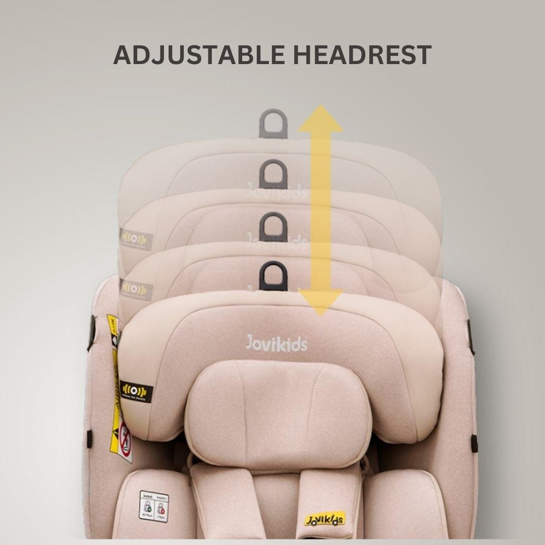 Rosewood - JoviKids - JoviKids Ranger 2 Car Seat - Rosewood - 7