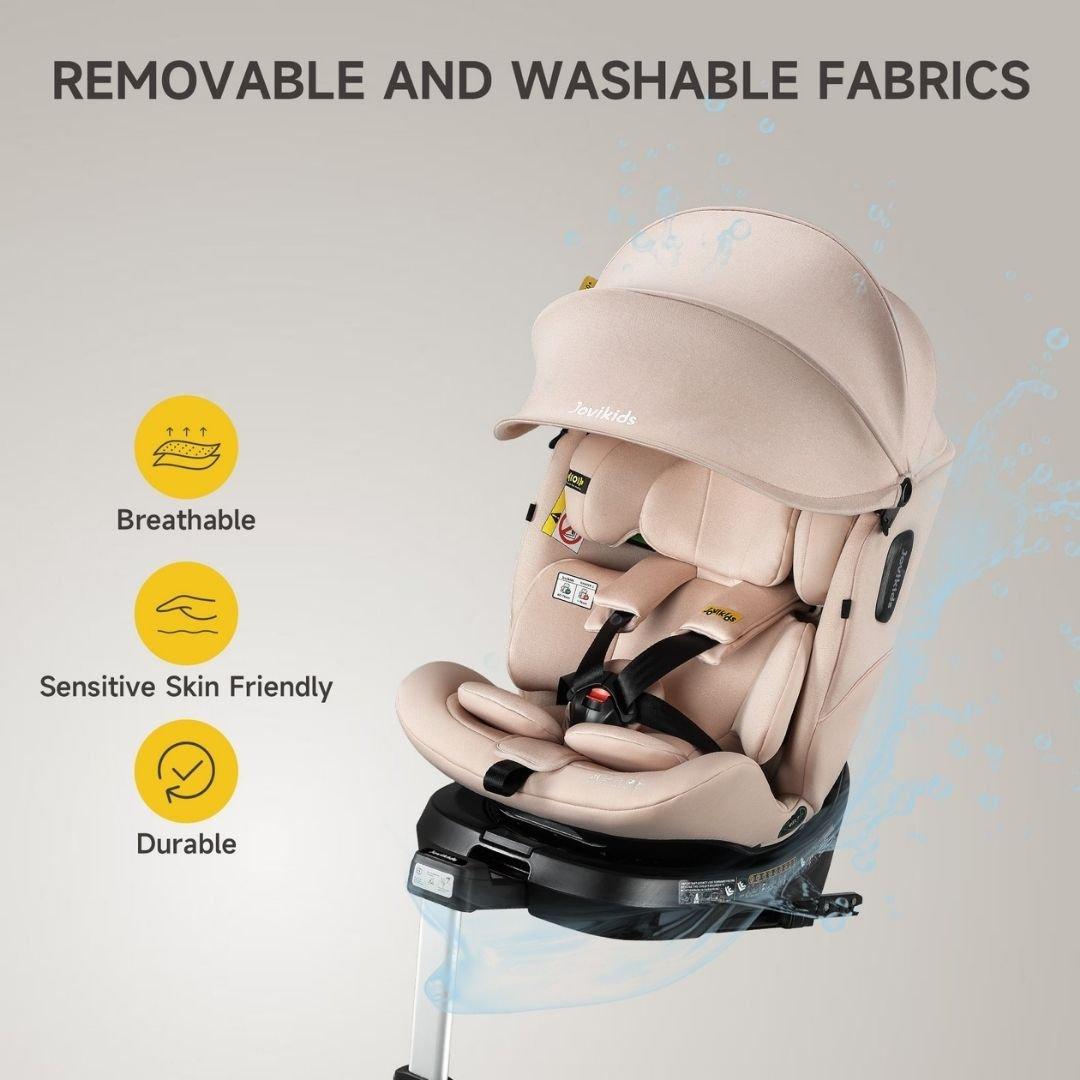 Rosewood - JoviKids - JoviKids Ranger 2 Car Seat - Rosewood - 8