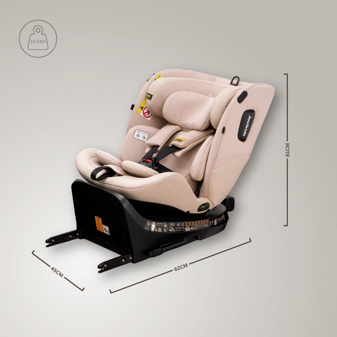 Rosewood - JoviKids - JoviKids Ranger 2 Car Seat - Rosewood - 10