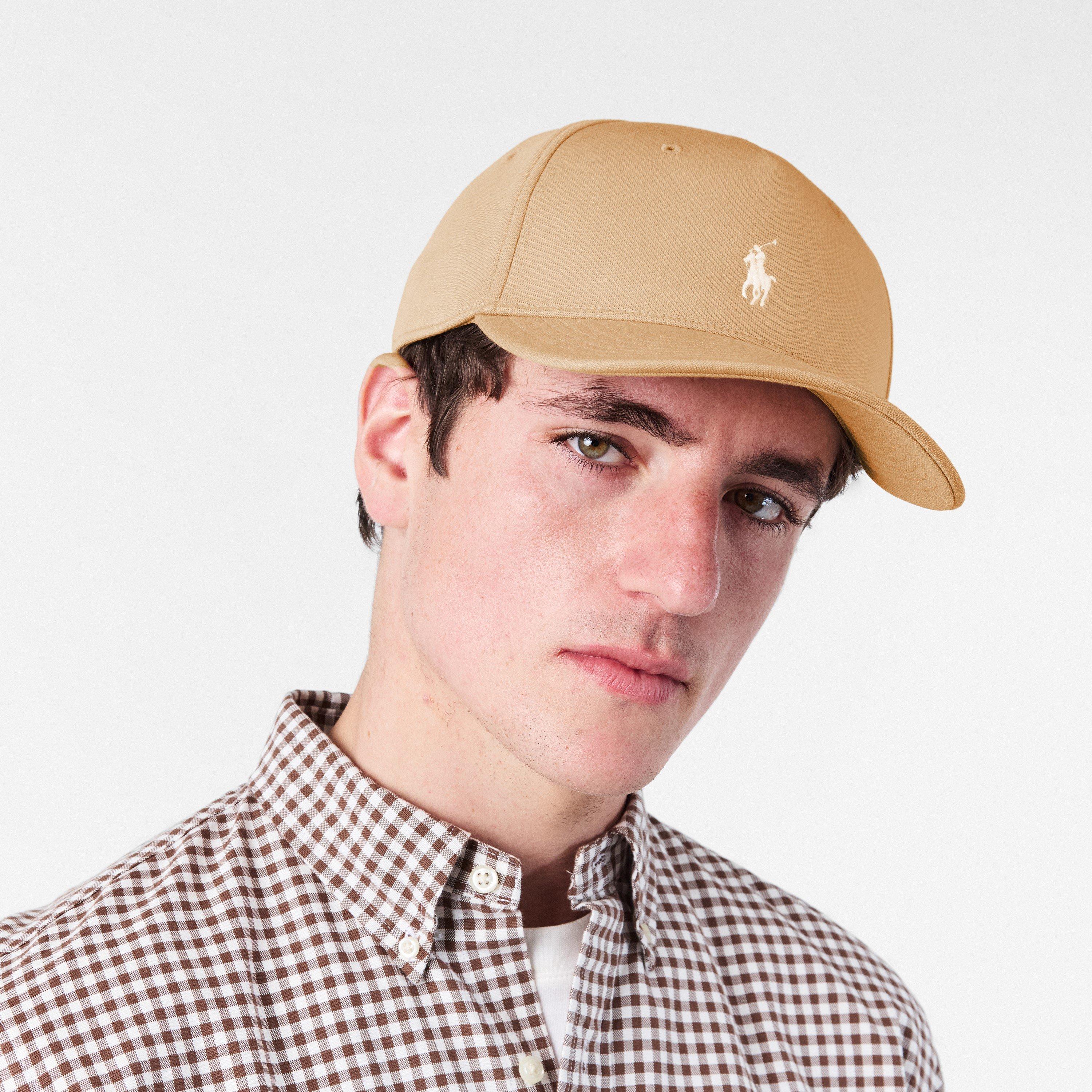 Vintage Khaki - Polo Ralph Lauren - Men's Tech Ponte Cotton Logo Baseball Cap - 3