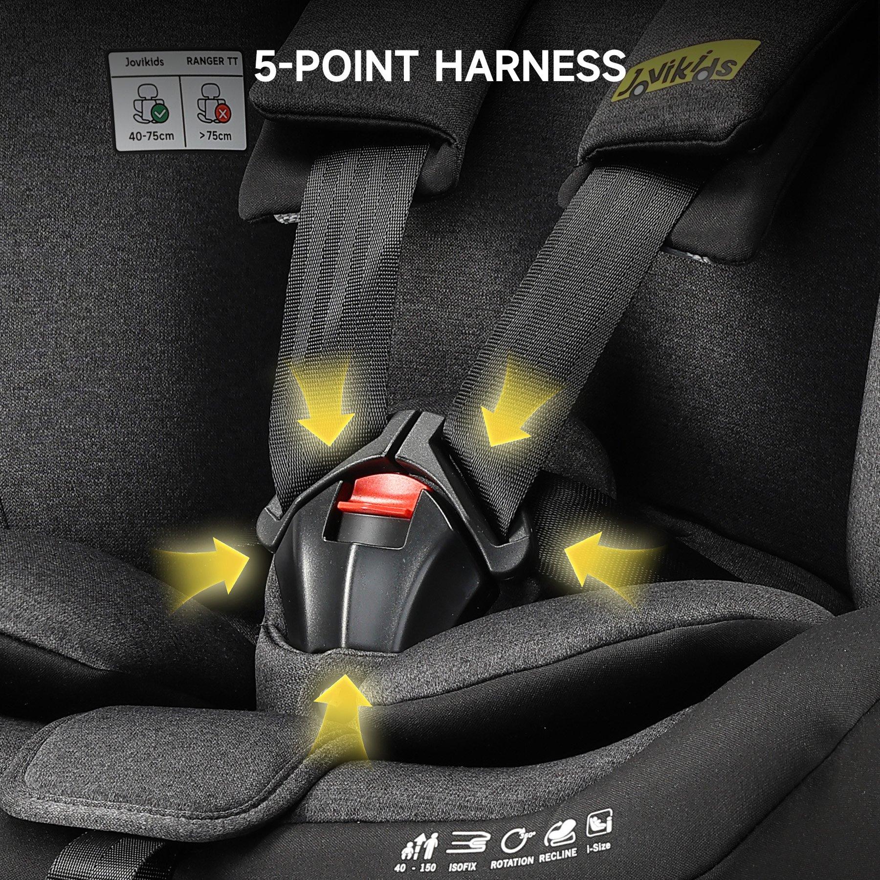 Twilight - JoviKids - JoviKids Ranger TT Car Seat - Twilight - 10