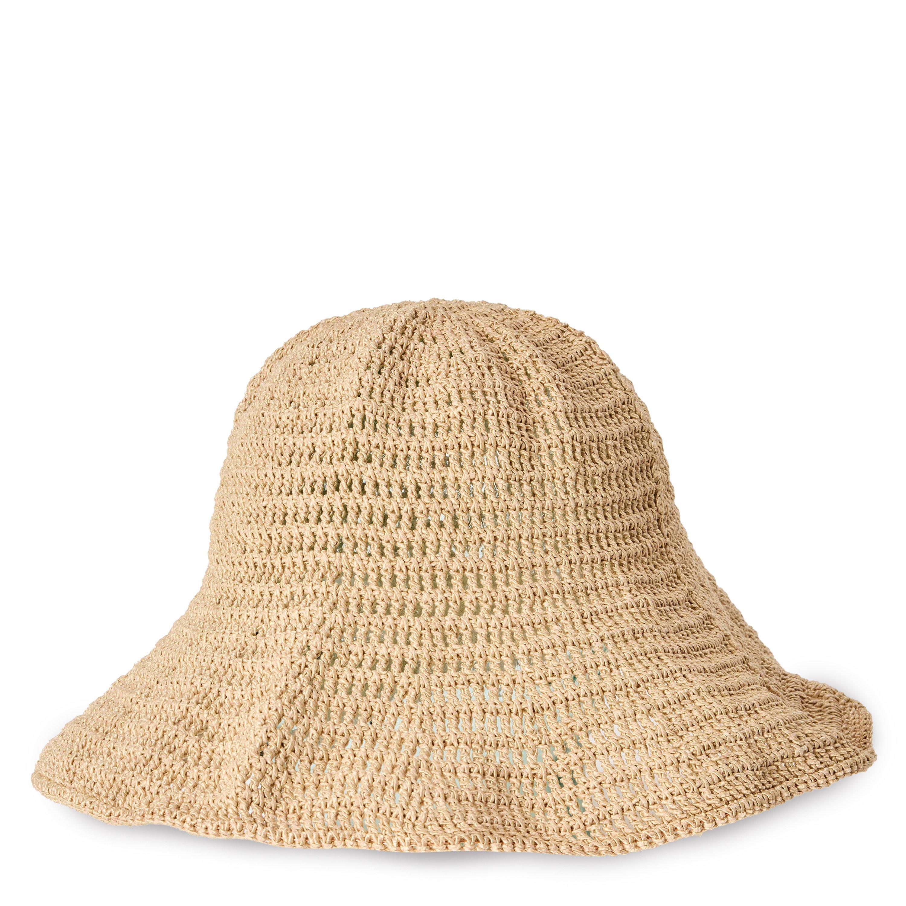 Magda Butrym Women's Crochet Floppy Hat - Beige