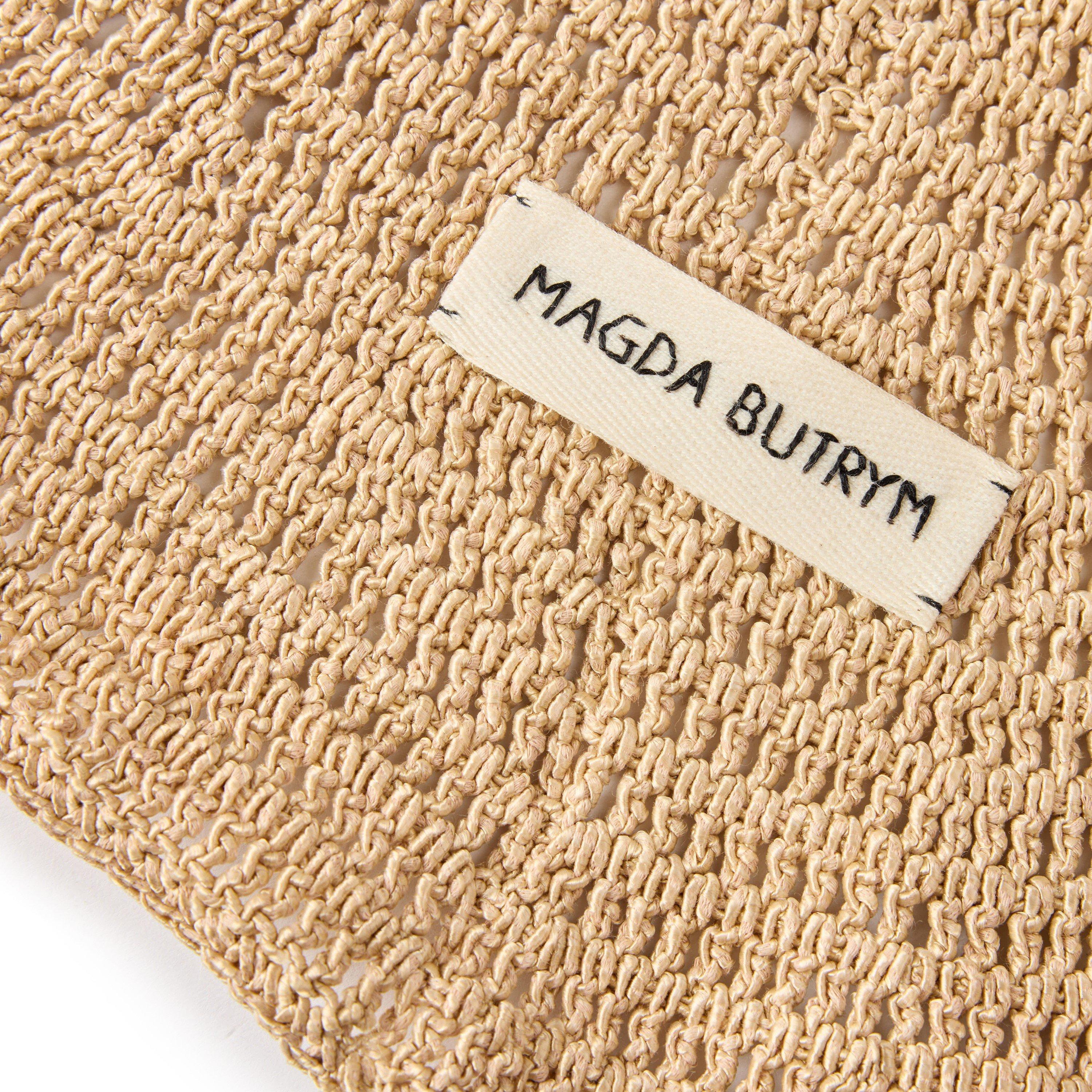 Beige - Magda Butrym - Women's Crochet Floppy Hat - 3