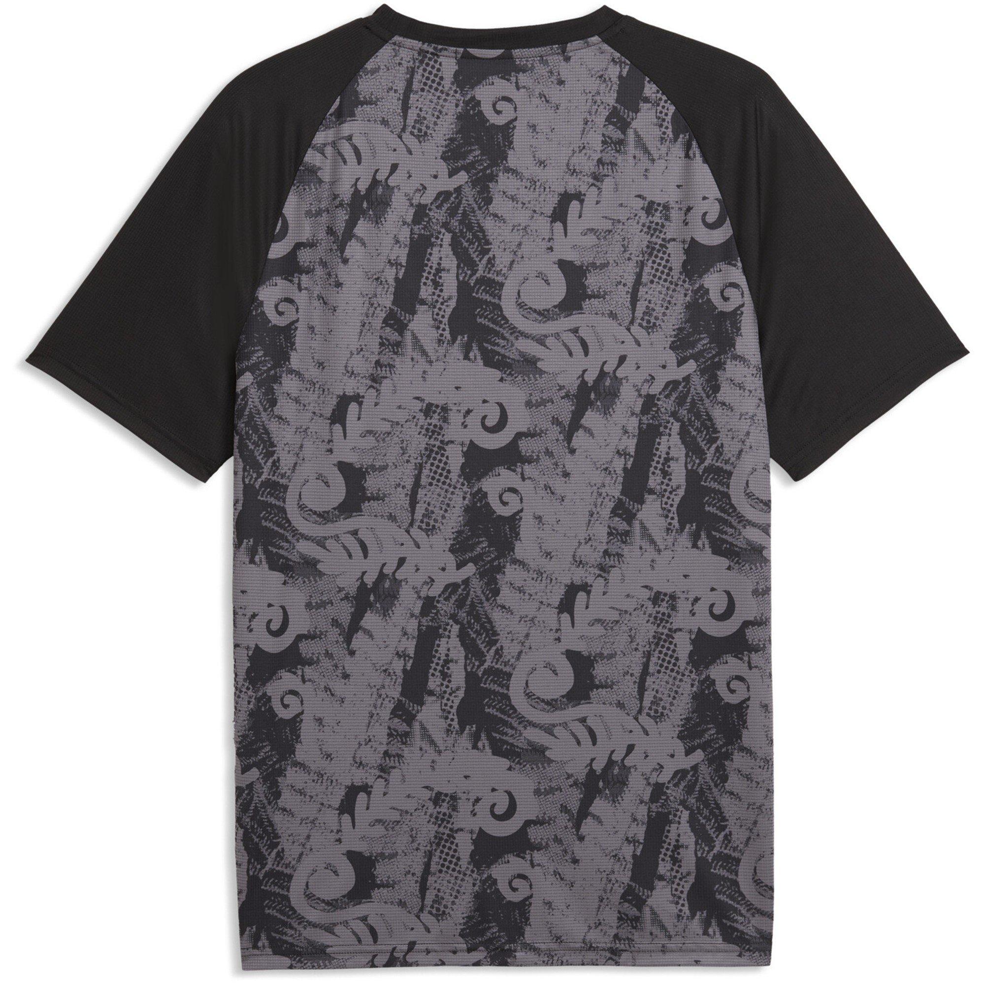 Schwarz/Silber - Puma - Men's New Zealand Short Sleeve T-Shirt - 2