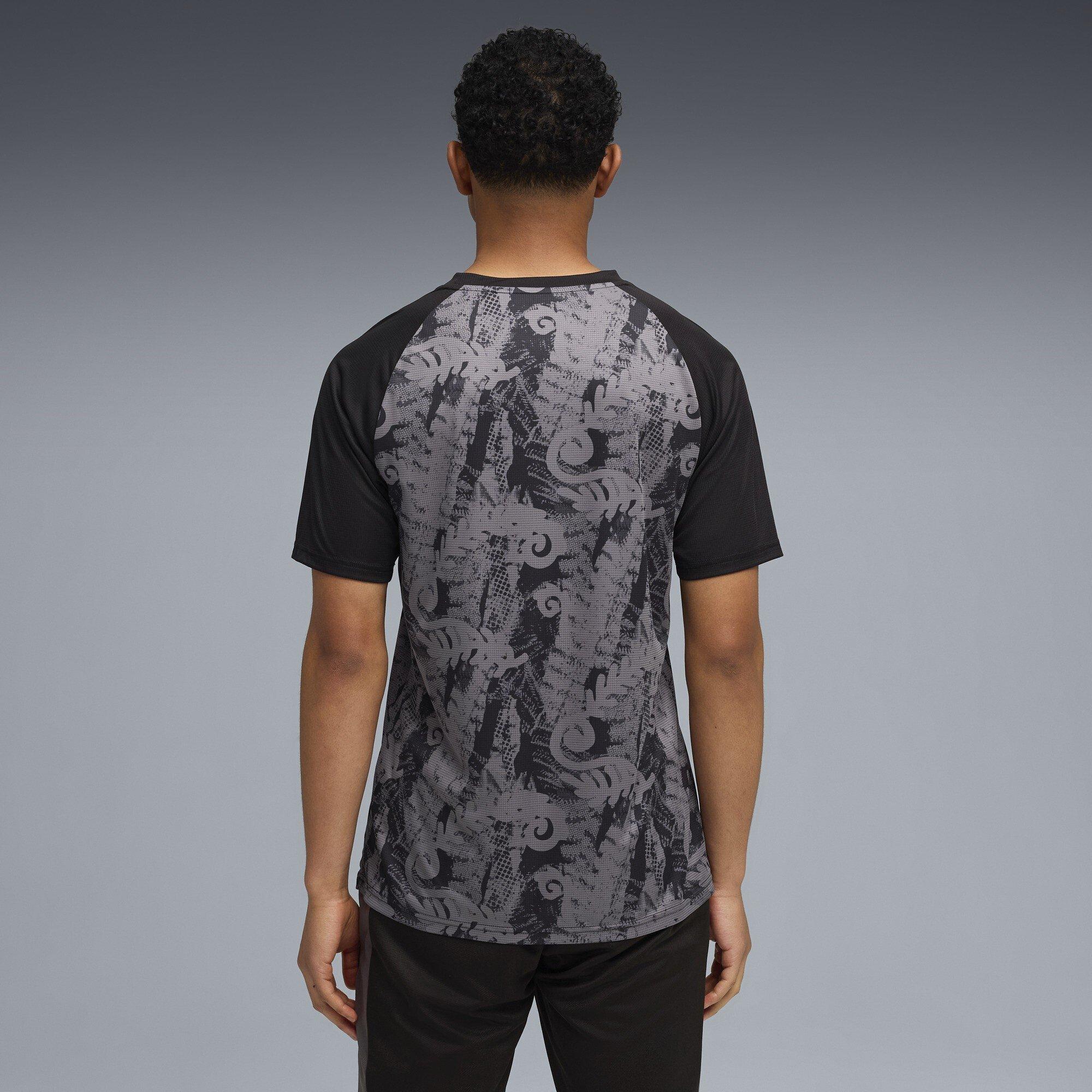 Schwarz/Silber - Puma - Men's New Zealand Short Sleeve T-Shirt - 4