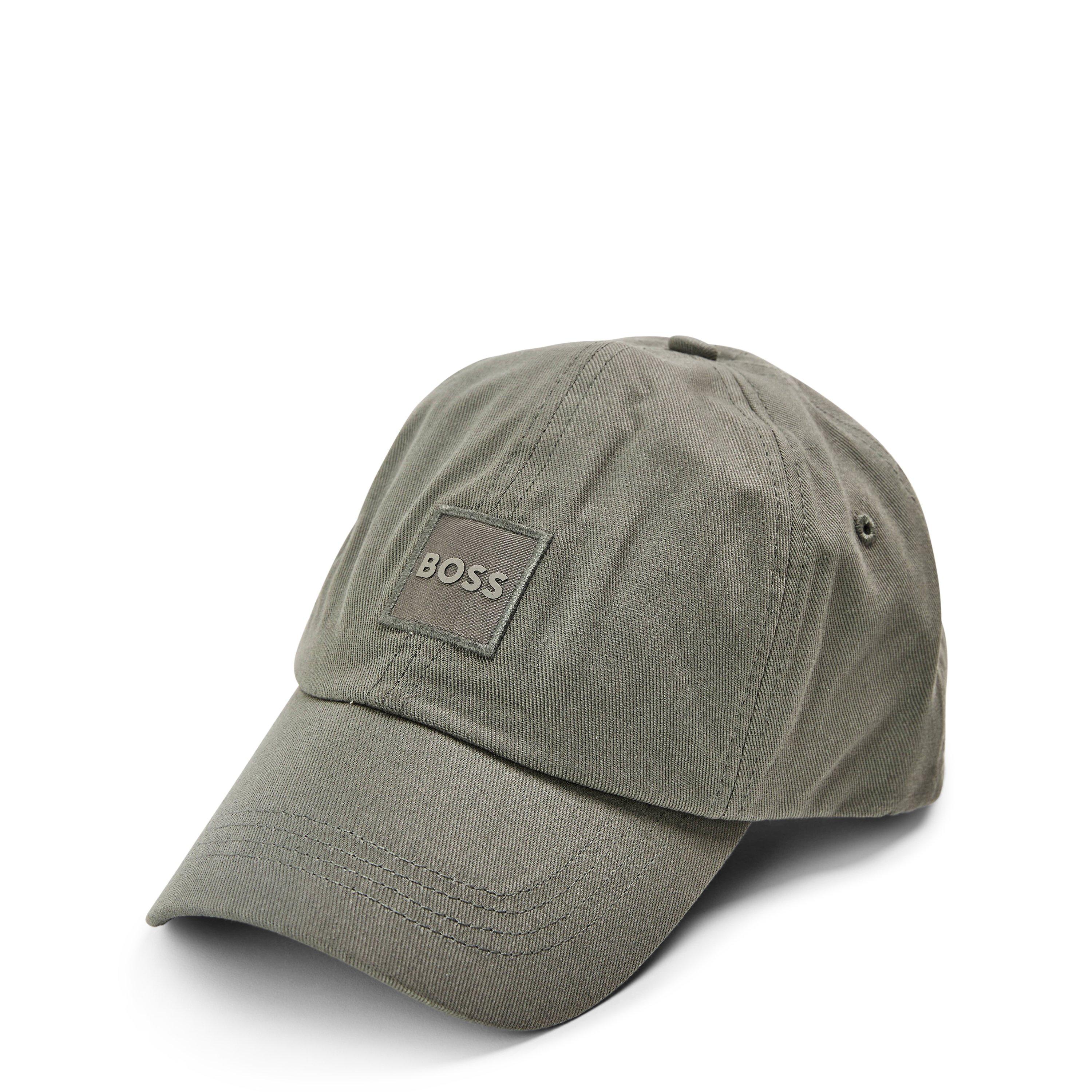 Grey 076 - Boss - Mens BOSS ORANGE Derrel Baseball Cap with Logo Detail - 1