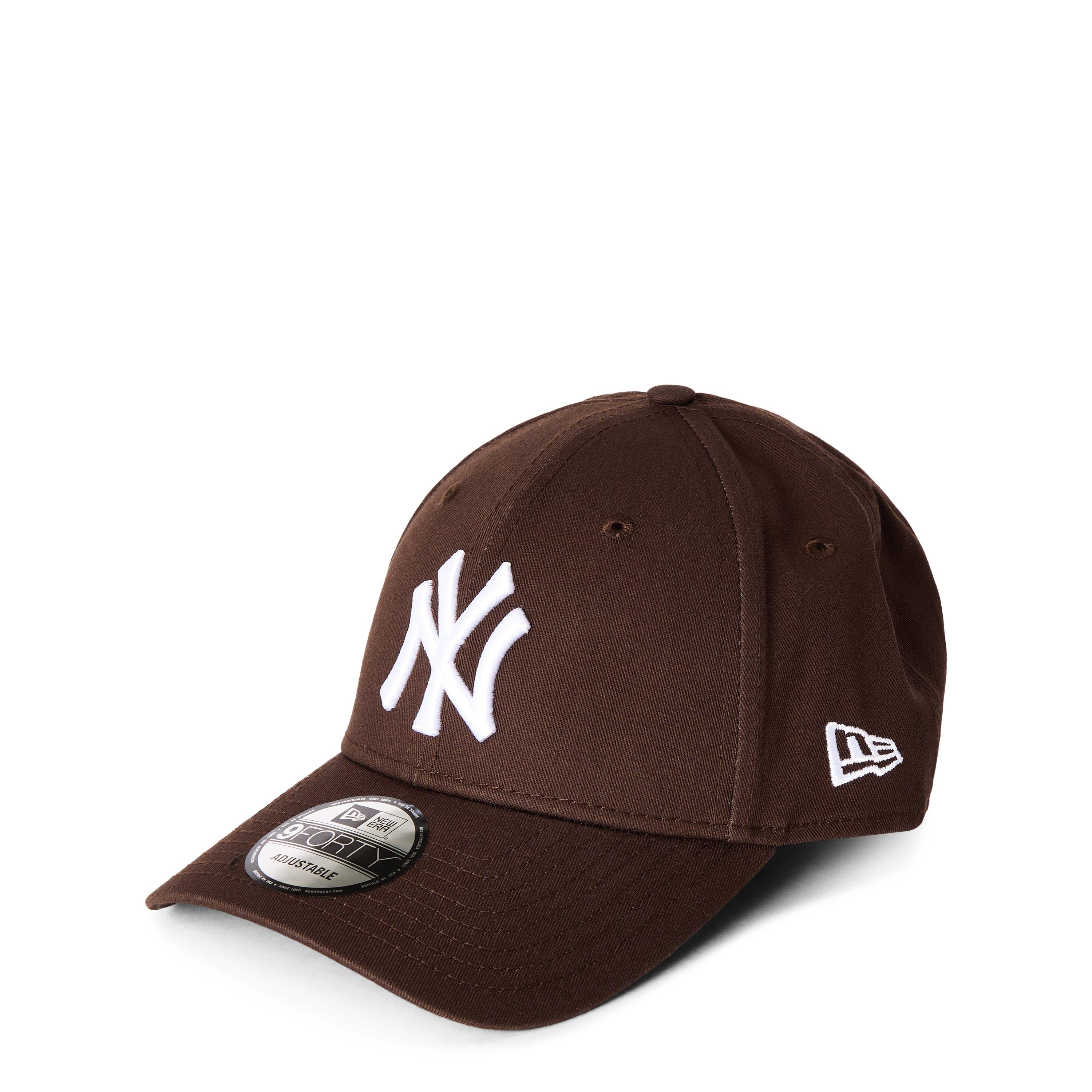 New Era  9Forty Adjustable Cap - Ny Brown/White