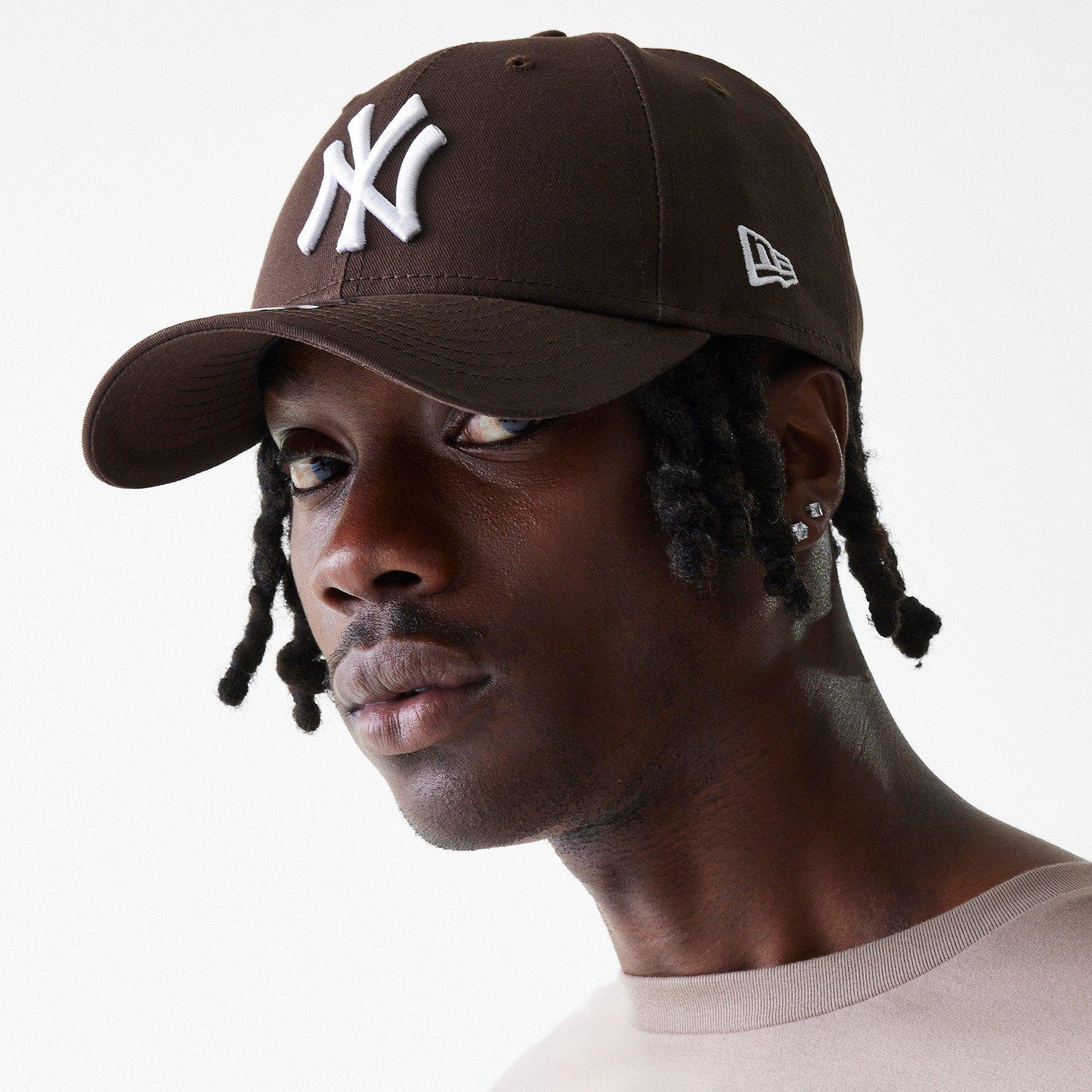 NY Brown/White - New Era - 9FORTY Adjustable Cap - 3