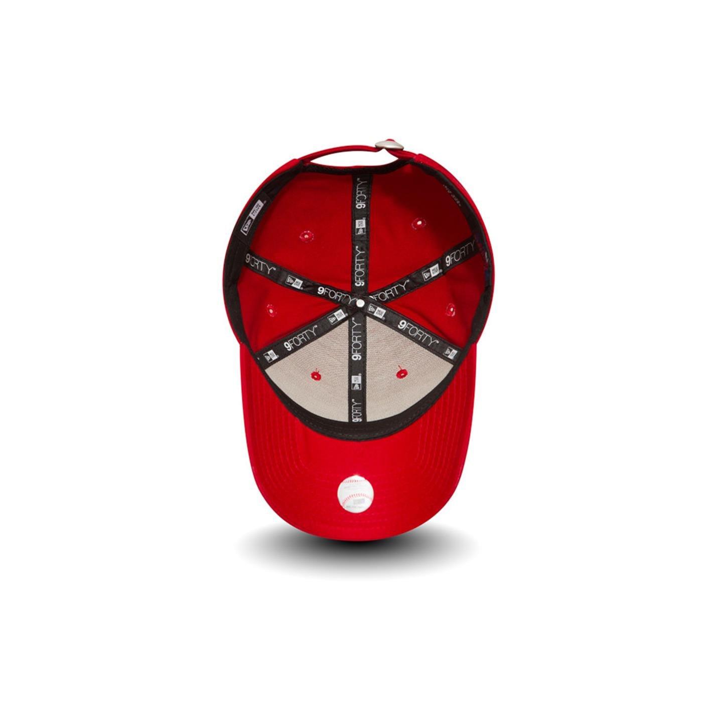 NY Red/White - New Era - 9FORTY Adjustable Cap - 5