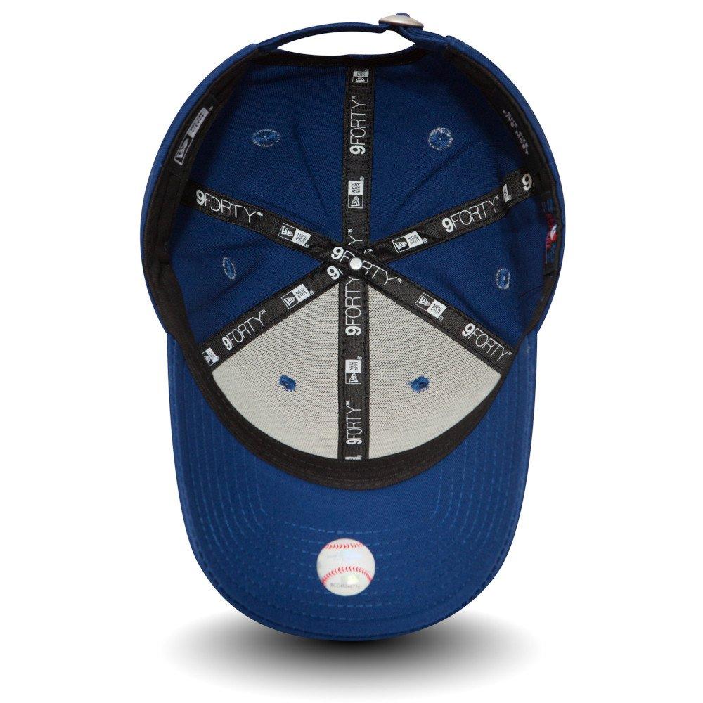 NY Blauw/Wit - New Era - 9FORTY Adjustable Cap - 4