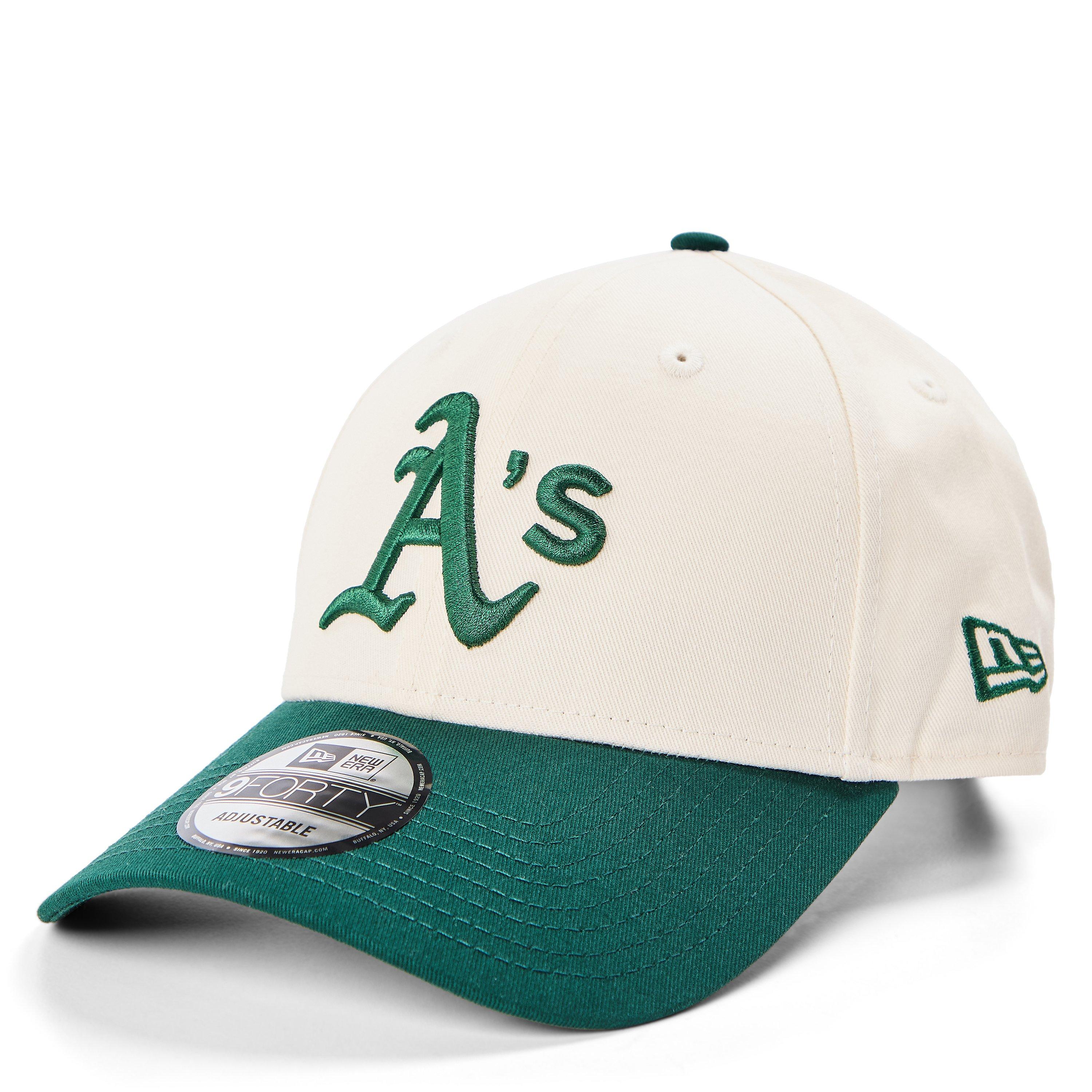 New Era  9Forty Adjustable Cap - As Cream/Green