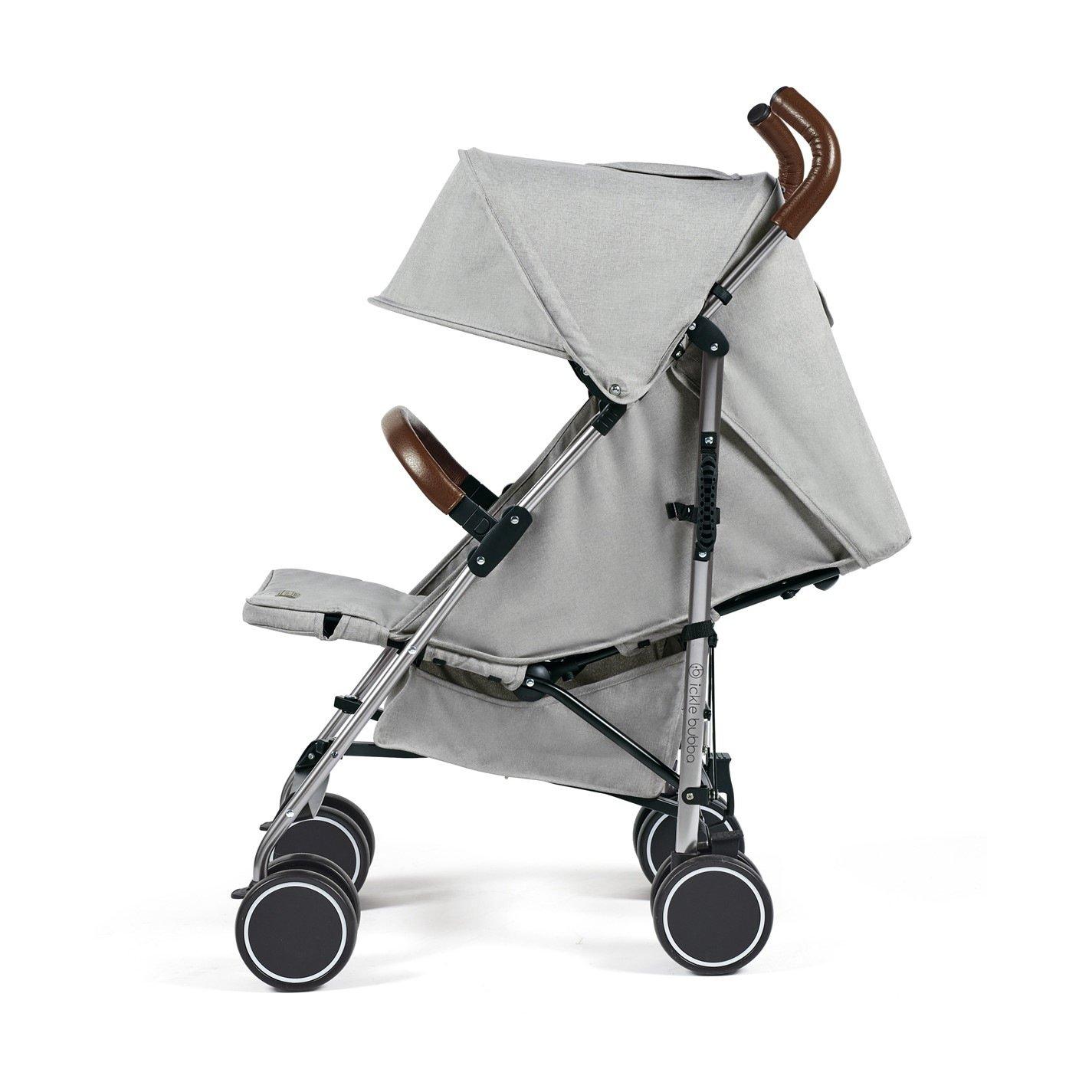 Ickle Bubba  Newborn Discovery Stroller - Silver/Grey - one