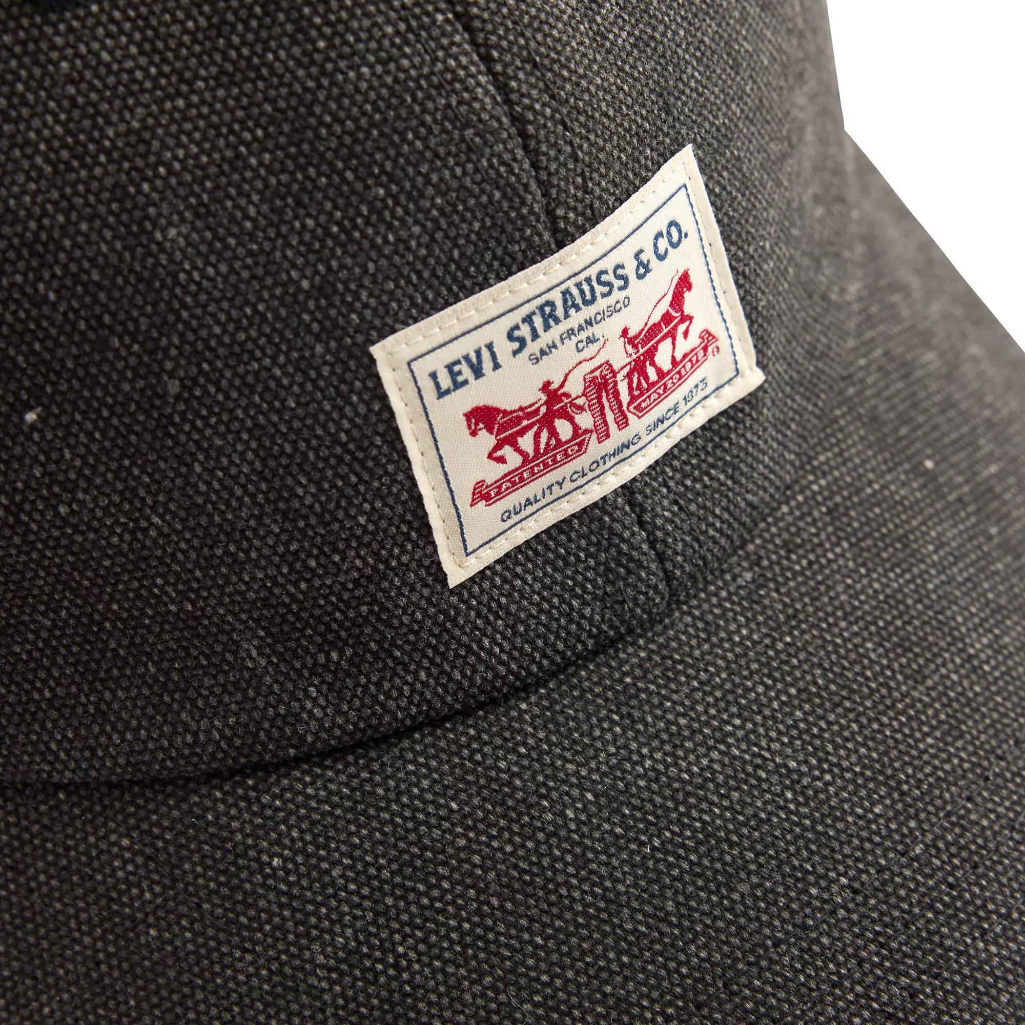 Regular Black - Levis - Mens Strauss Cap - 4