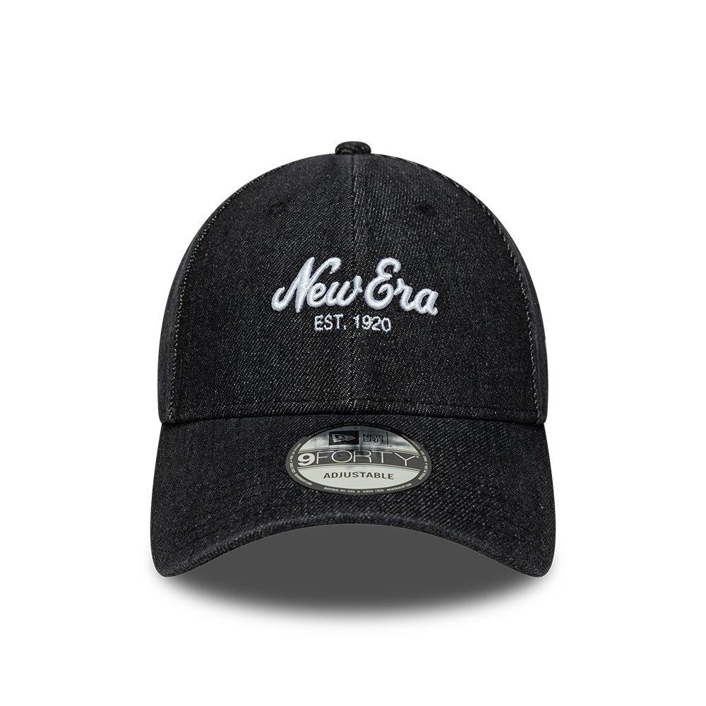NE Black - New Era - 9FORTY Denim Cap - 2