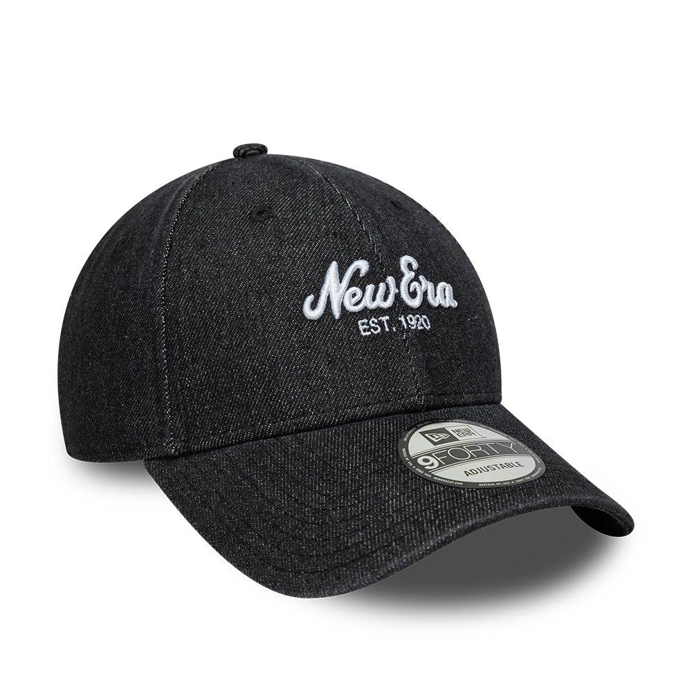 NE Black - New Era - 9FORTY Denim Cap - 3
