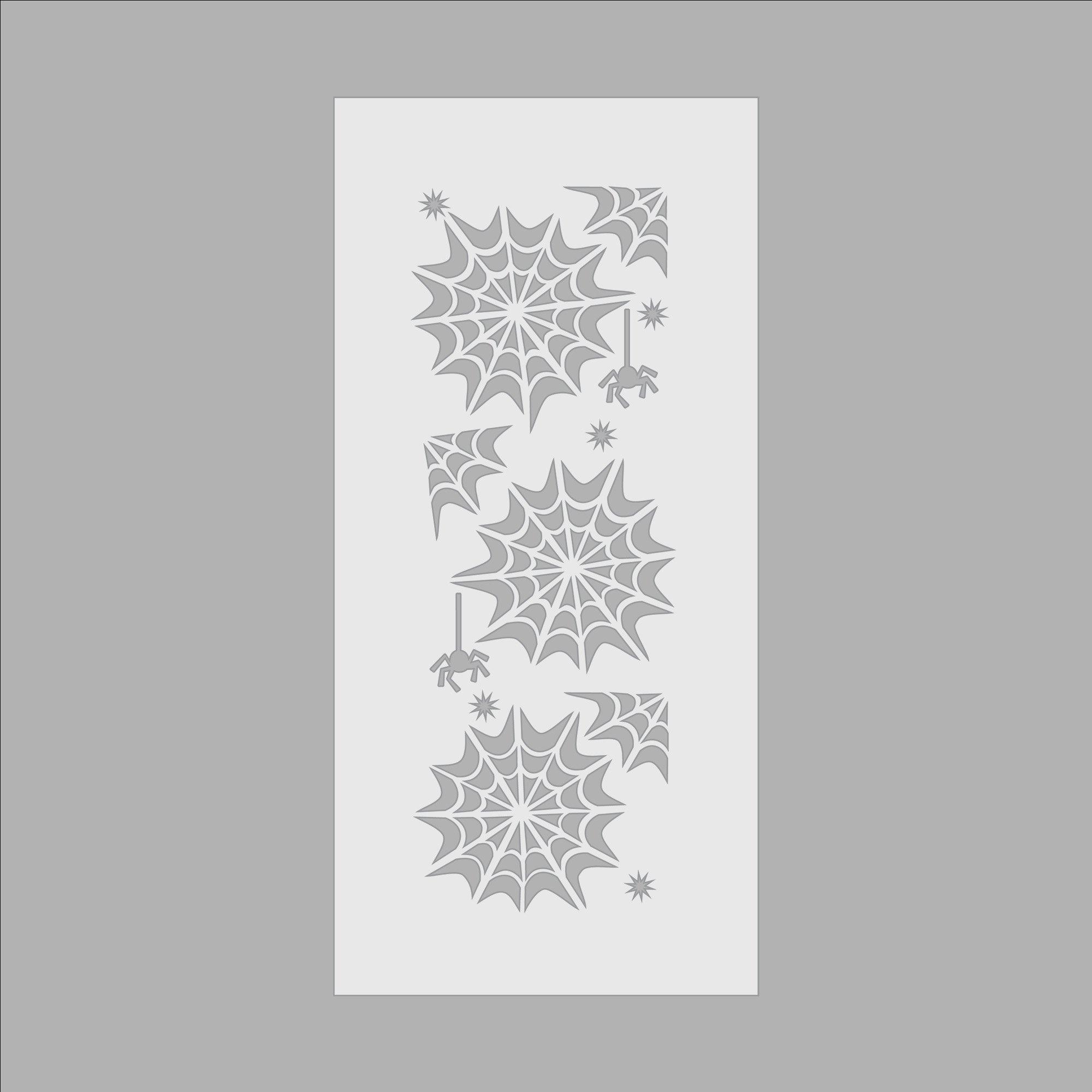 White - Crafters Companion - Trick or Treat Stencil - 3