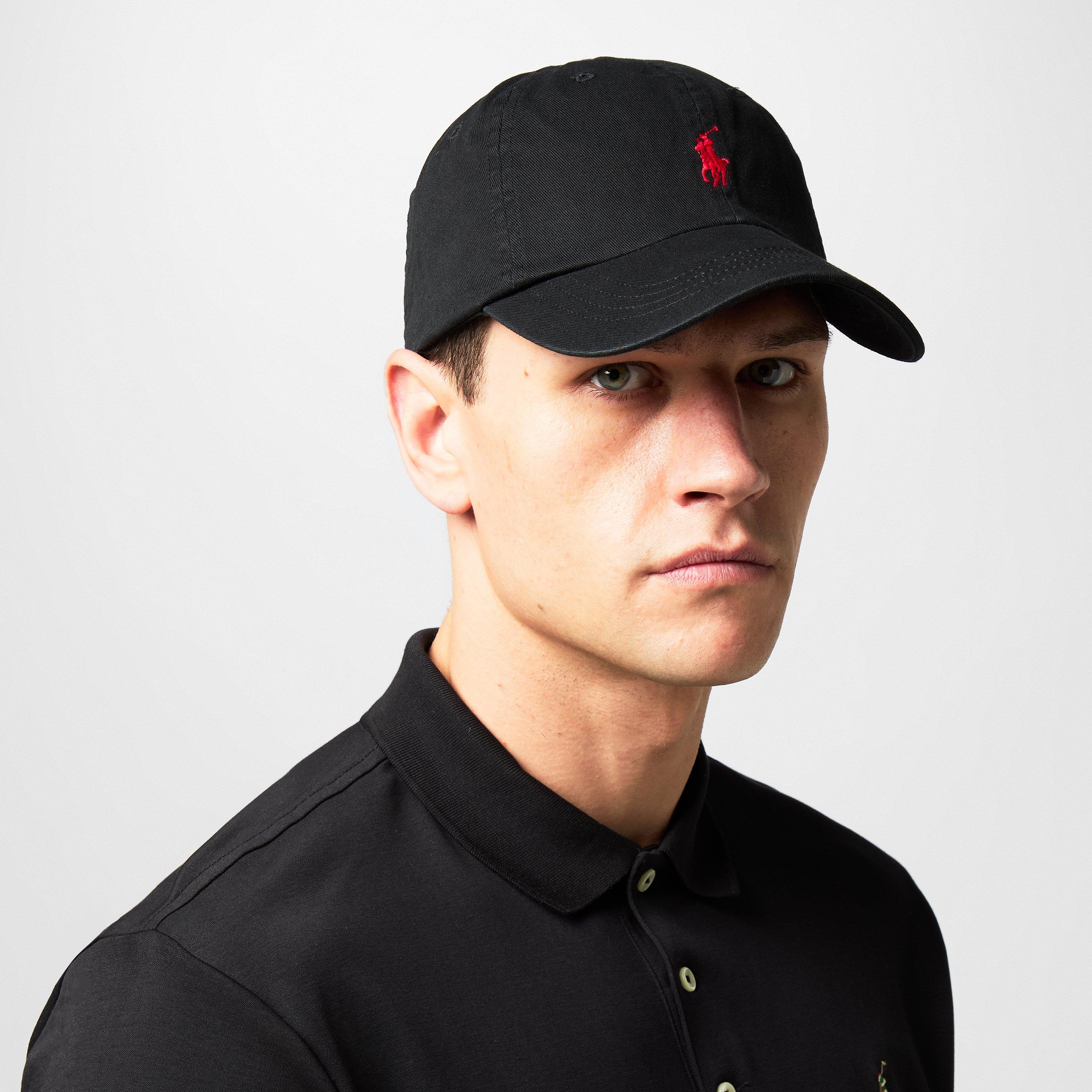 RL Black/RL Red - Polo Ralph Lauren - Classic Sport Baseball Cap - 2