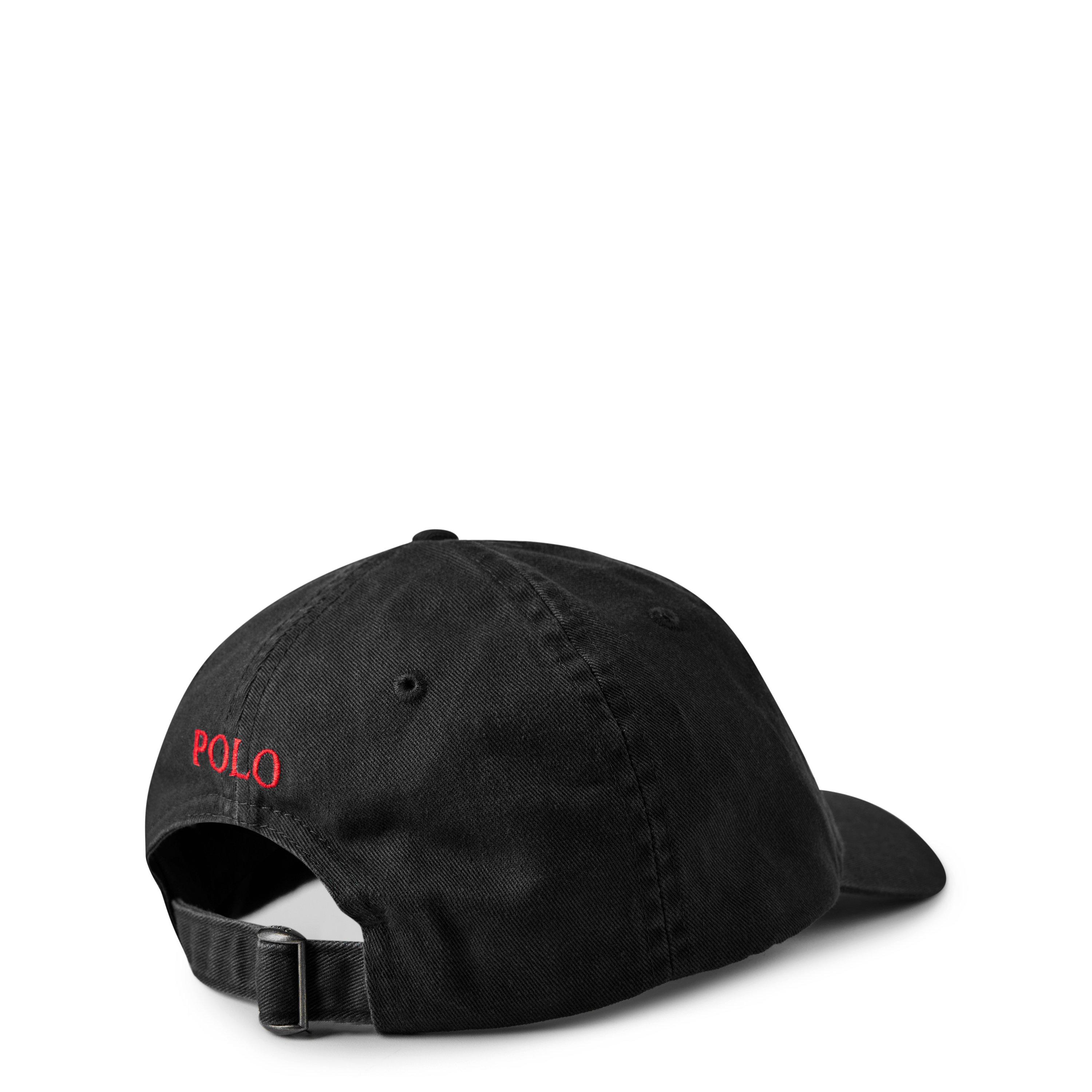 RL Black/RL Red - Polo Ralph Lauren - Classic Sport Baseball Cap - 4