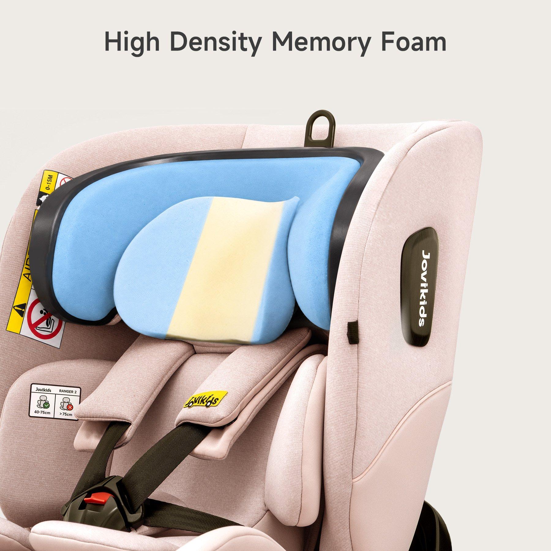 Rosewood - JoviKids - JoviKids Ranger TT Car Seat - Rosewood - 12