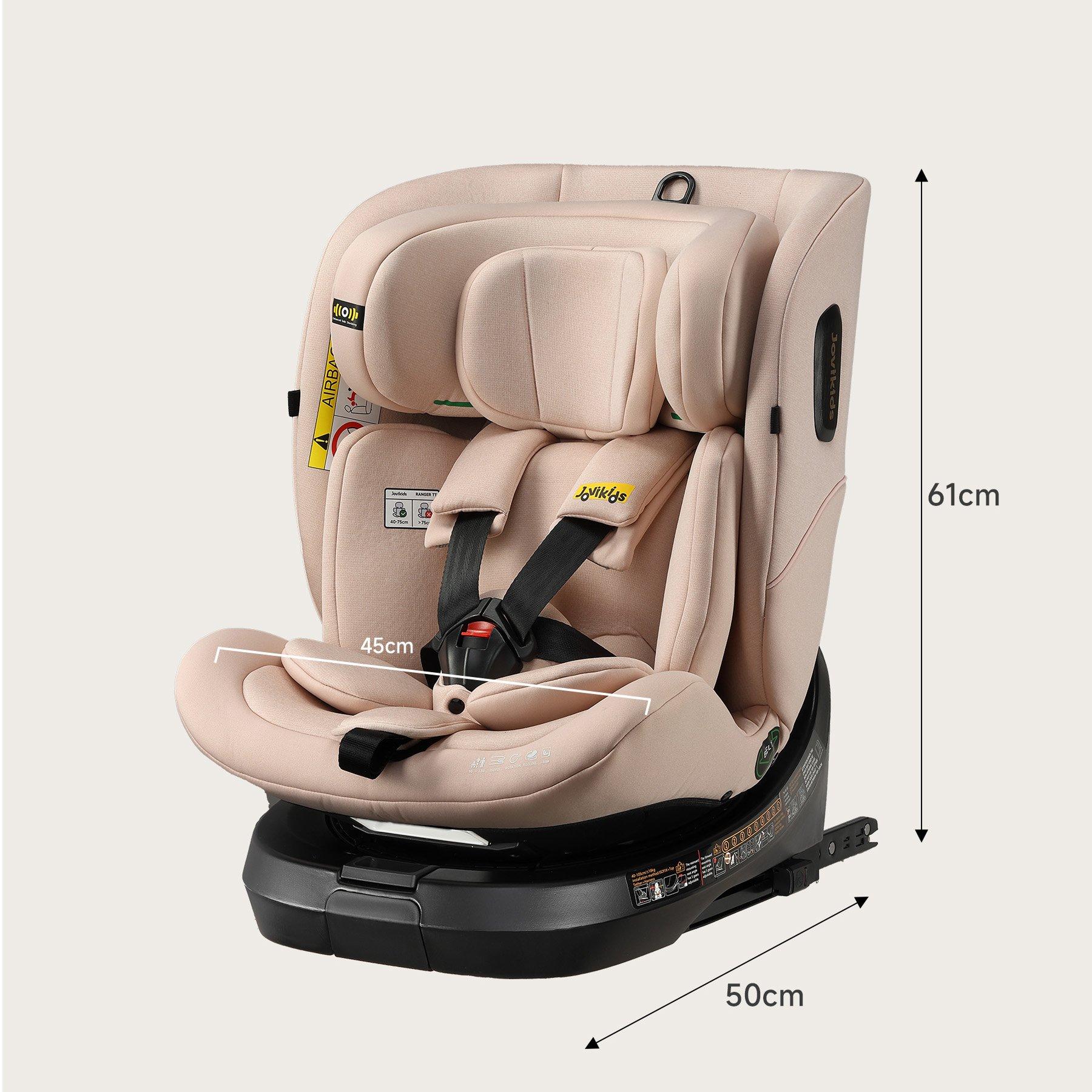 Rosewood - JoviKids - JoviKids Ranger TT Car Seat - Rosewood - 8