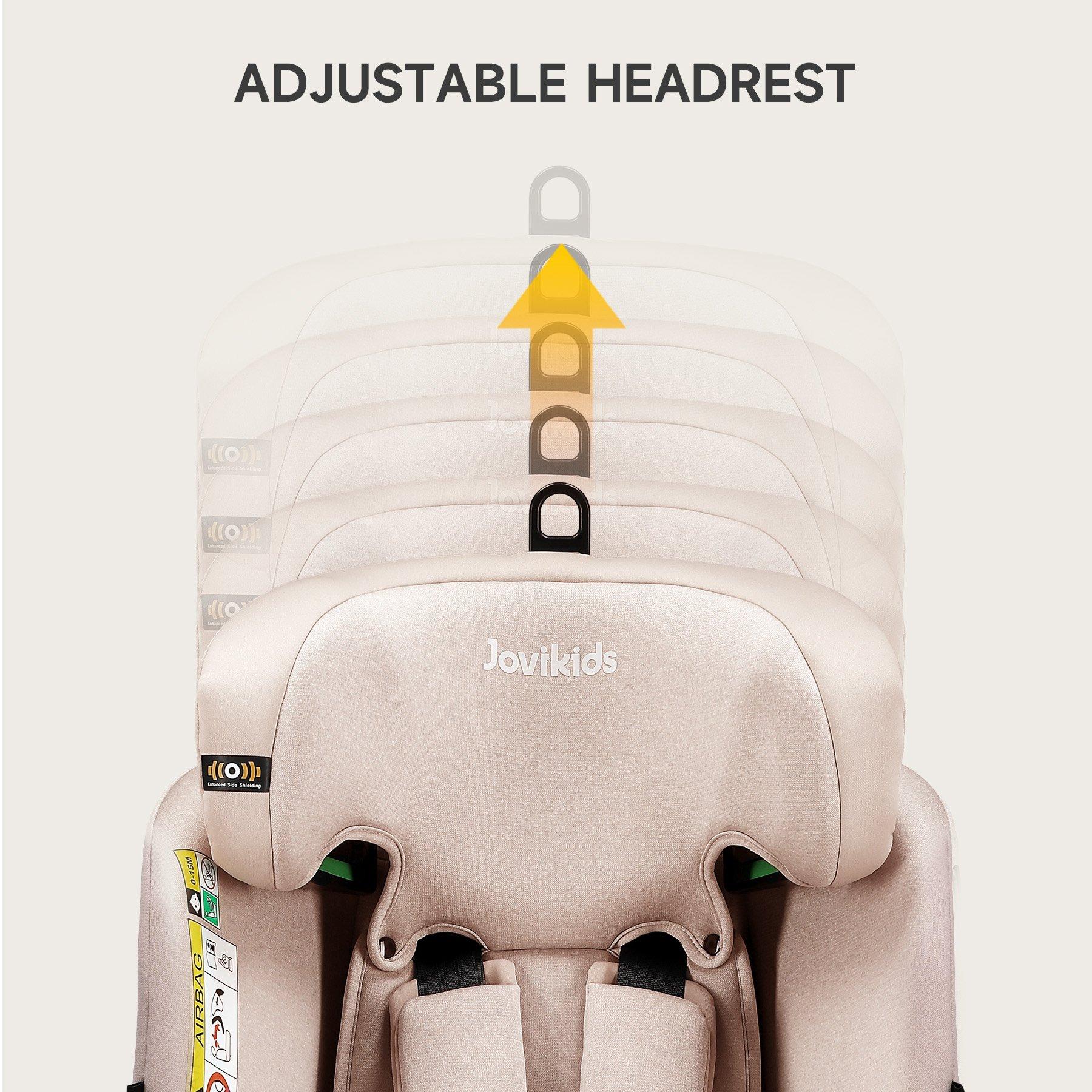 Rosewood - JoviKids - JoviKids Ranger TT Car Seat - Rosewood - 9