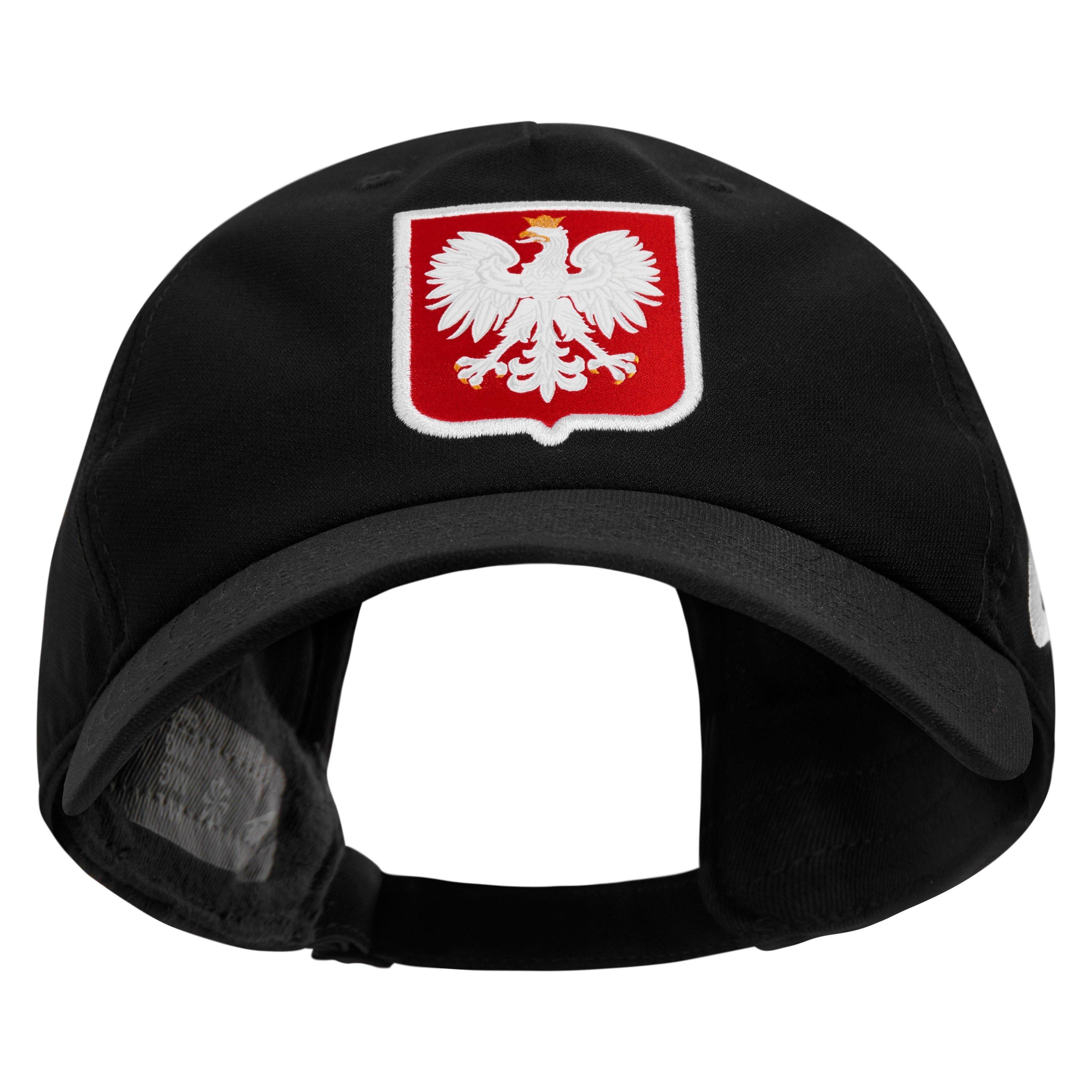Zwart/Wit - Nike - Poland Baseball Cap - 2