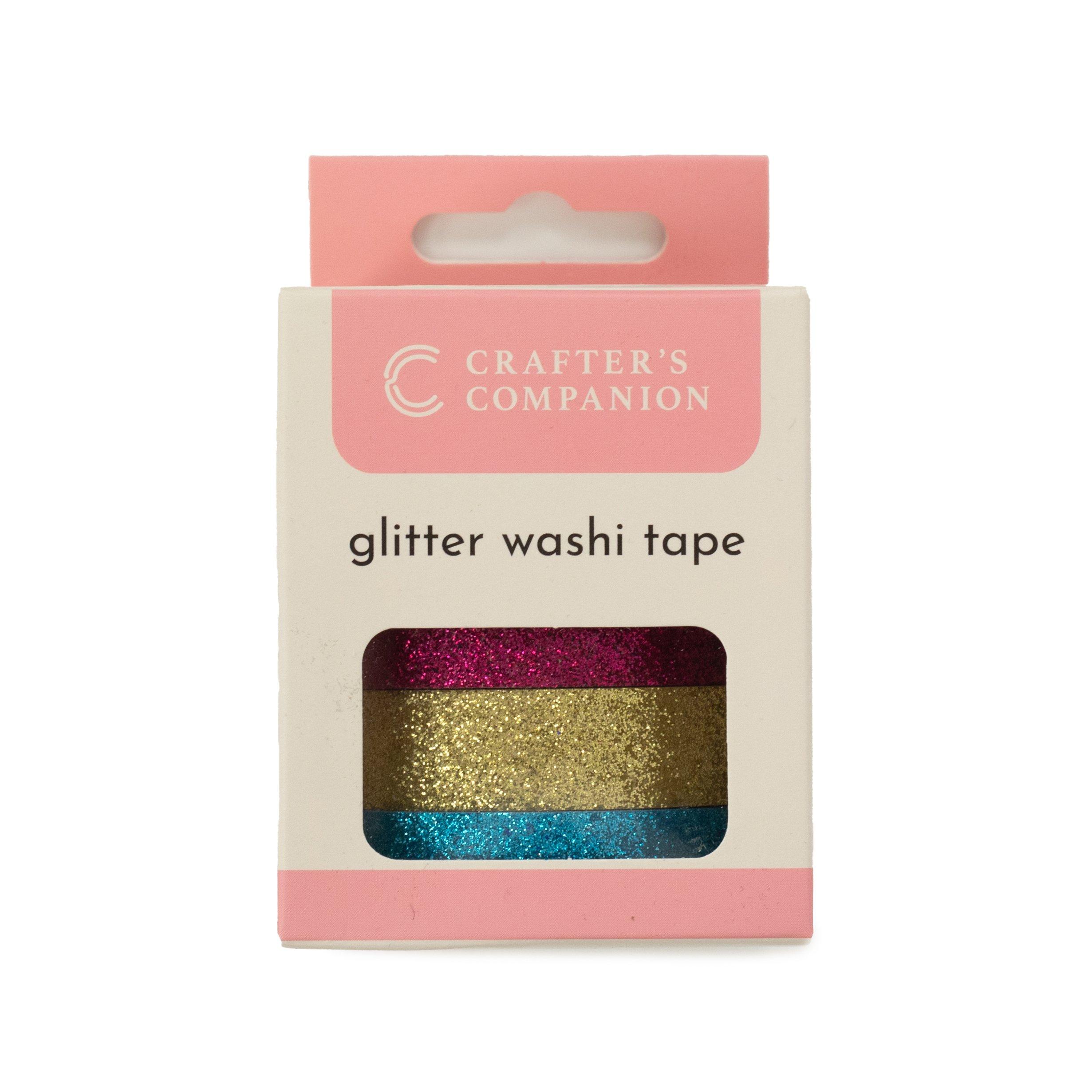 Multi - Crafters Companion - Washi Rolls - Glitter - 1