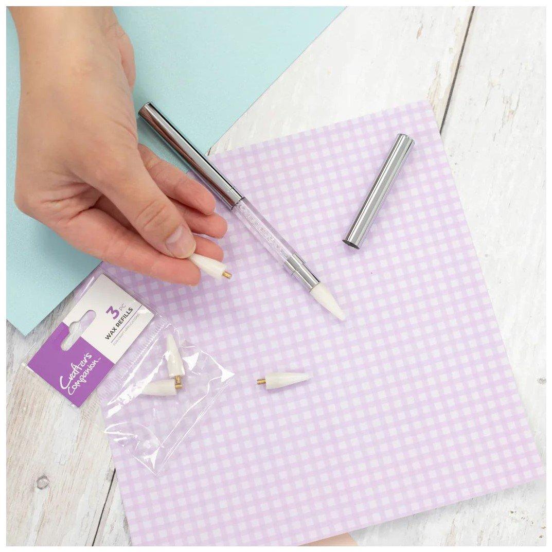 White - Crafters Companion - Wax Tool - 2