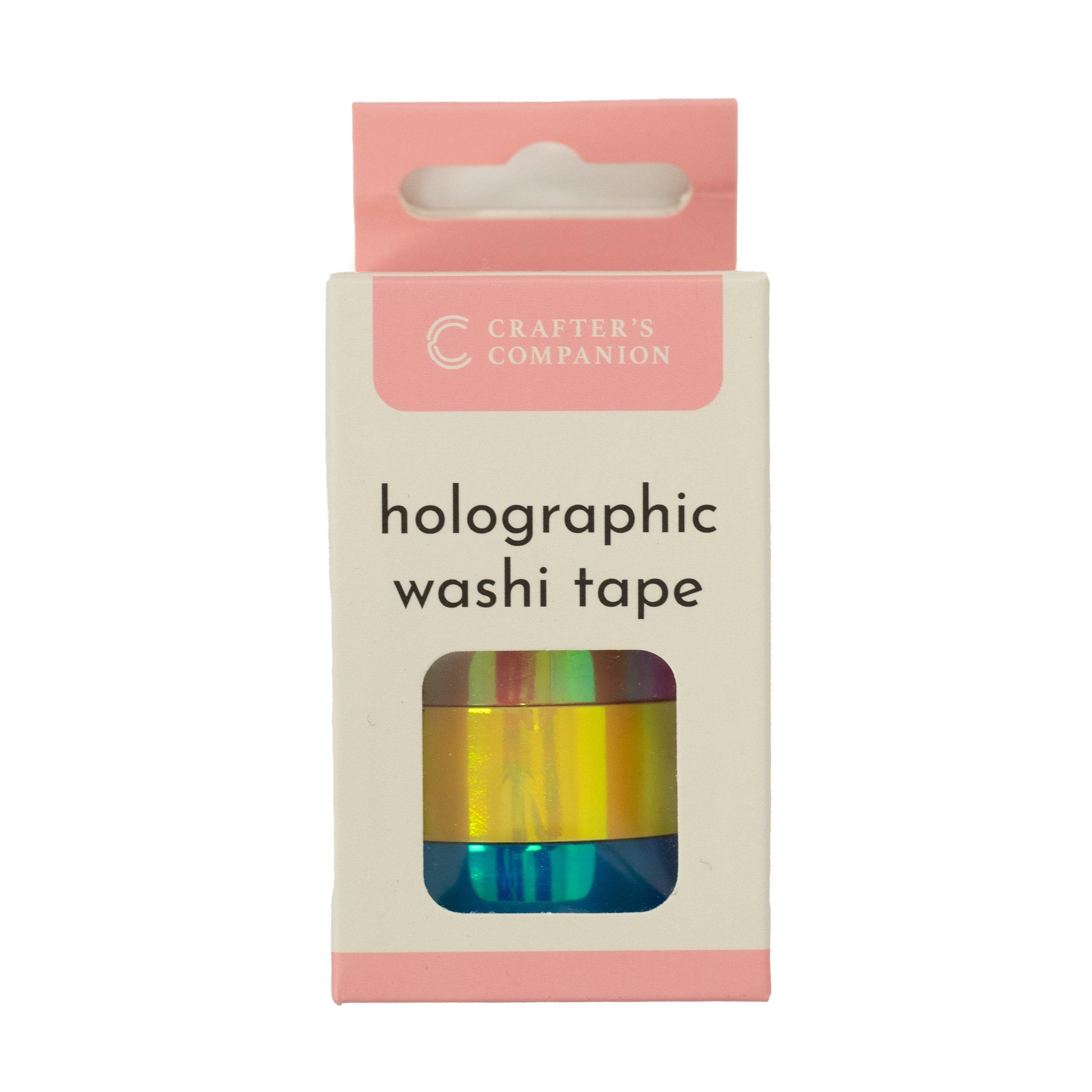 Multi - Crafters Companion - Washi Rolls - Holographic - 1