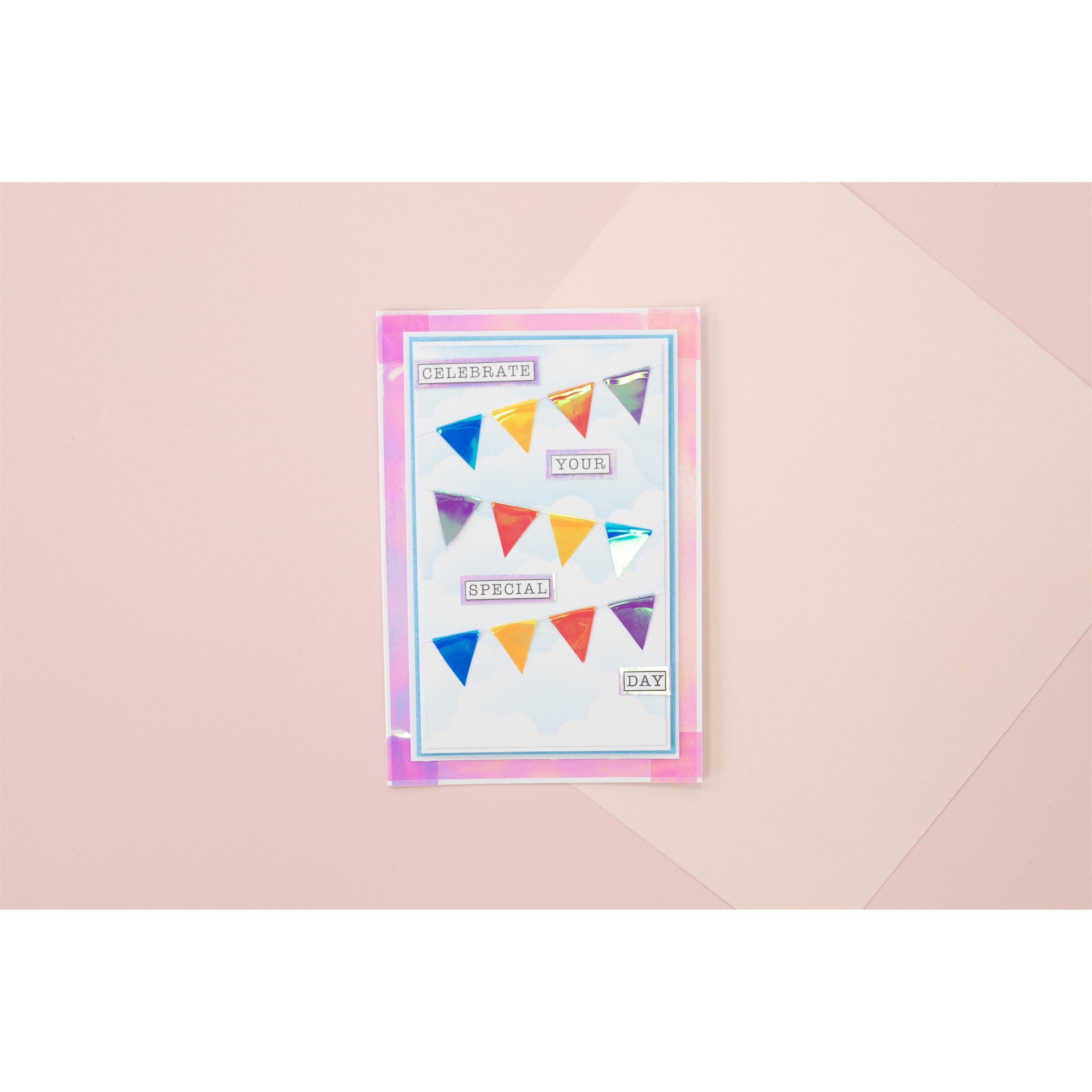 Multi - Crafters Companion - Washi Rolls - Holographic - 3