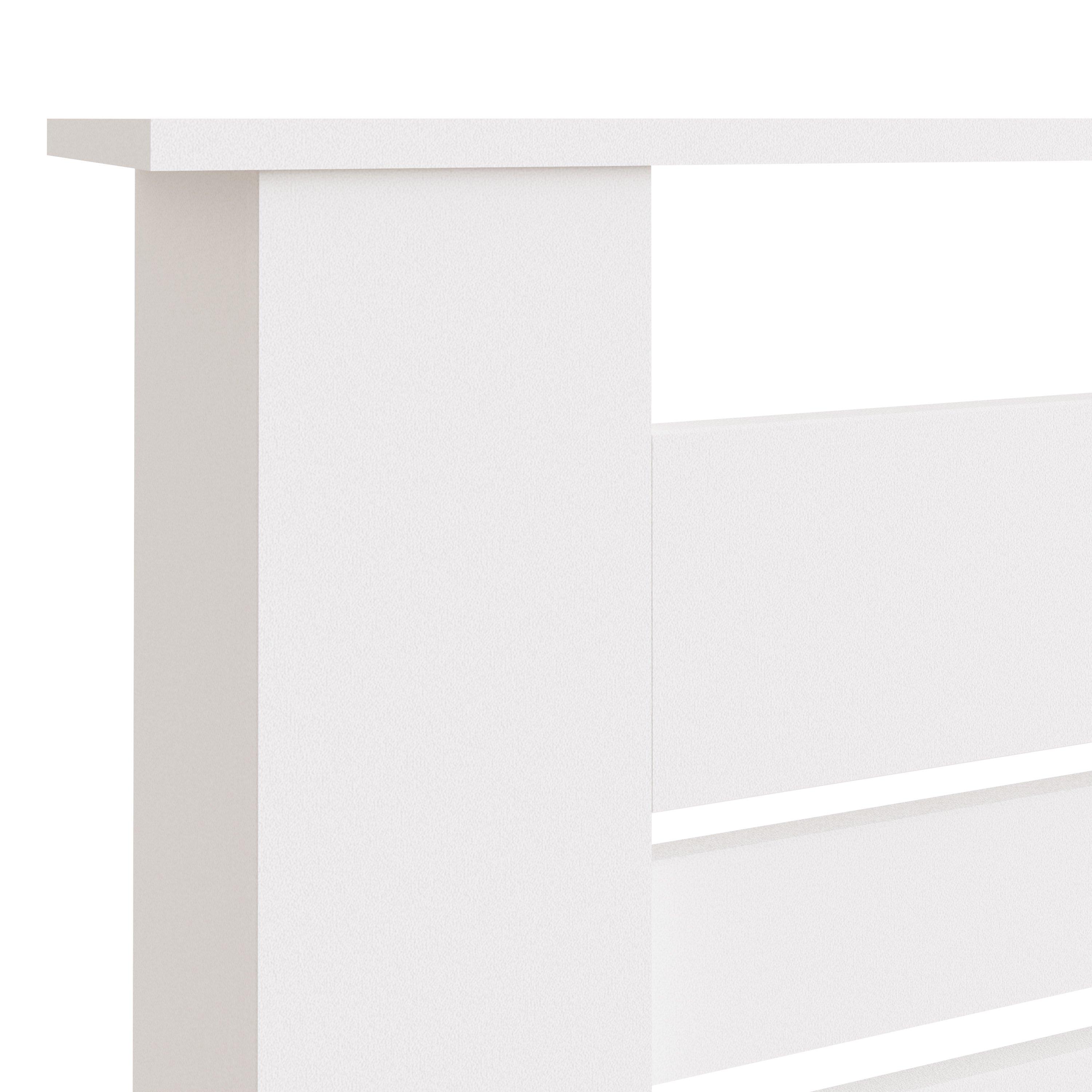 White - GFW - Cleo Radiator Cover Medium White - 4