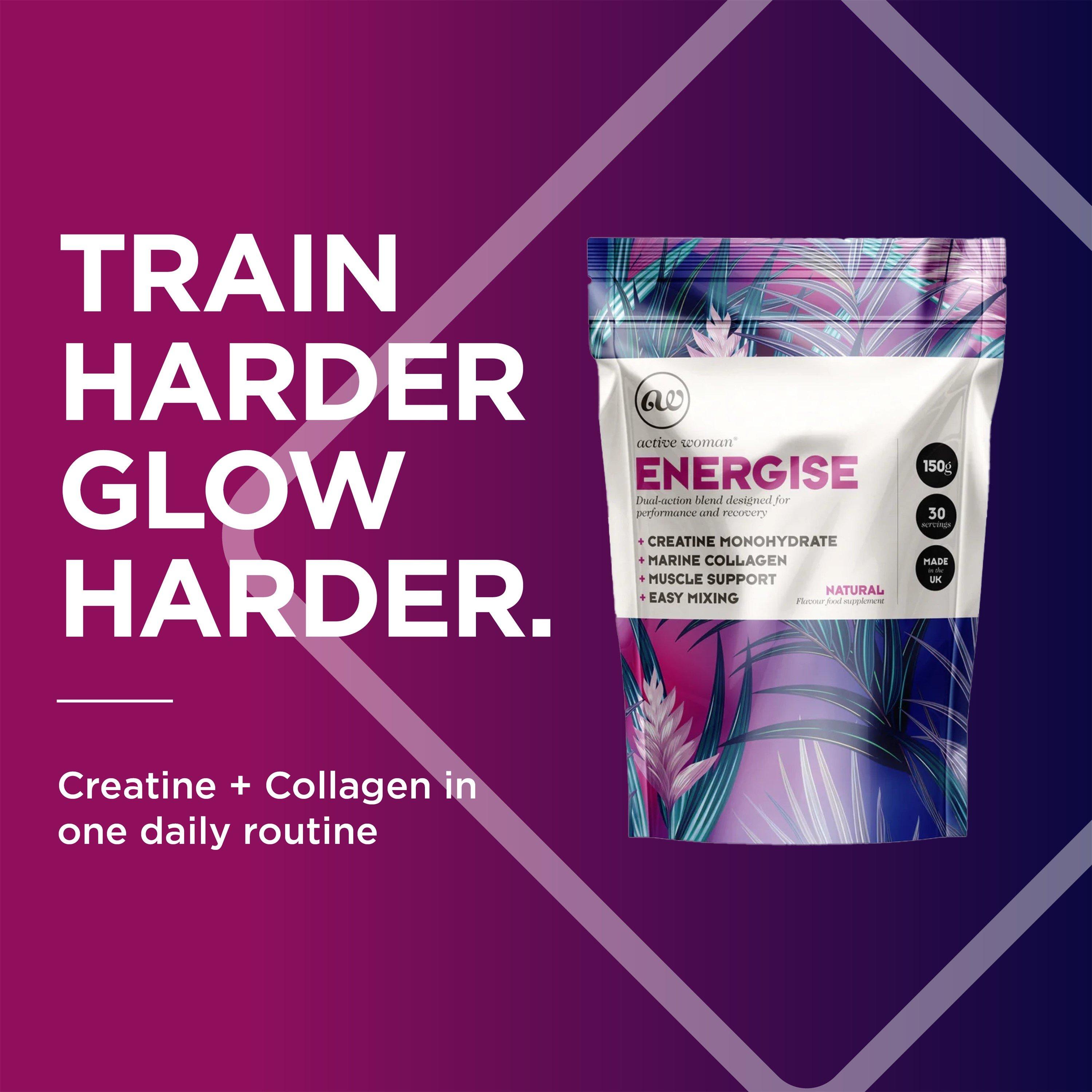 No Flavour - Bio-Synergy - Active Woman Energise  Creatine & Marine powder 1 - 3