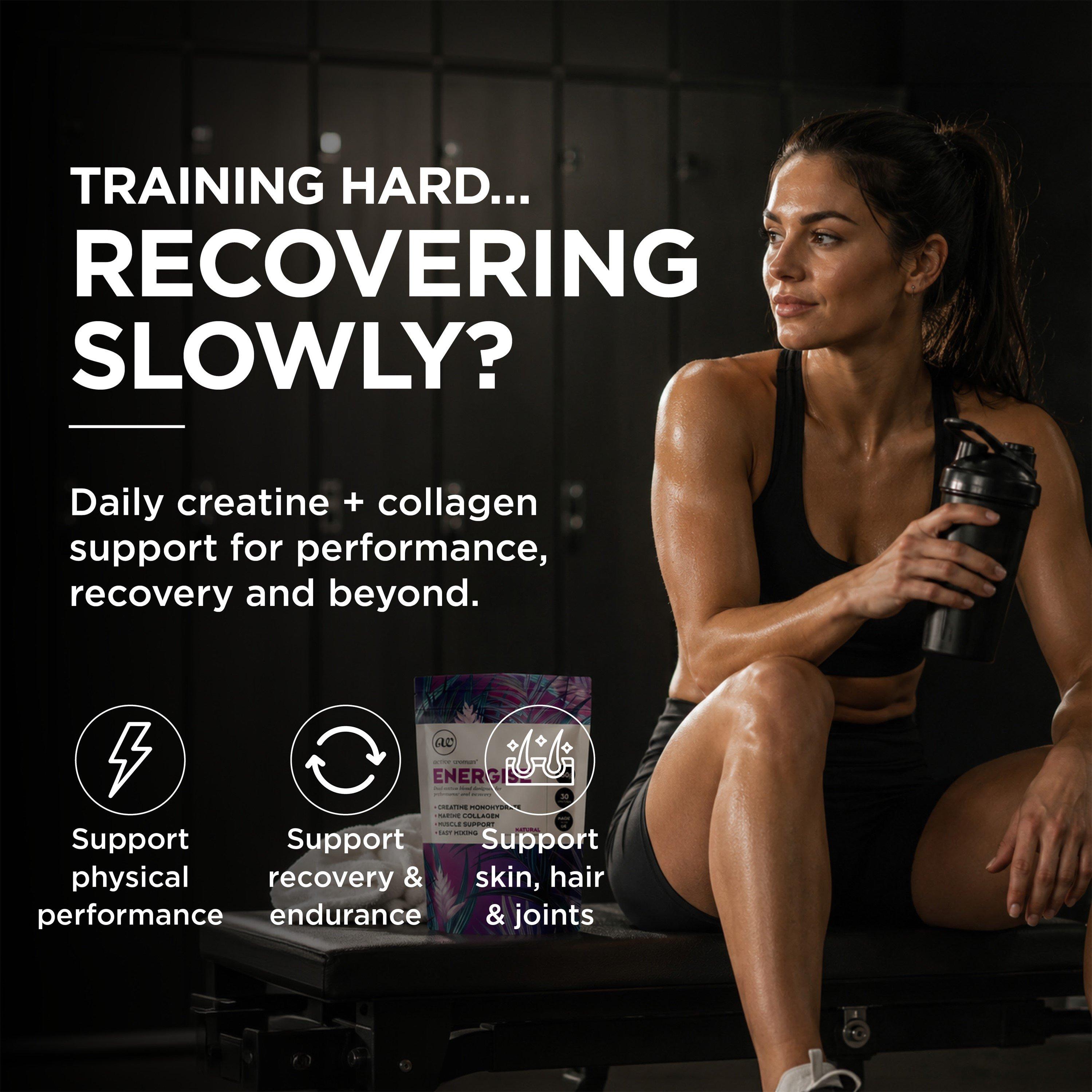 No Flavour - Bio-Synergy - Active Woman Energise  Creatine & Marine powder 1 - 5