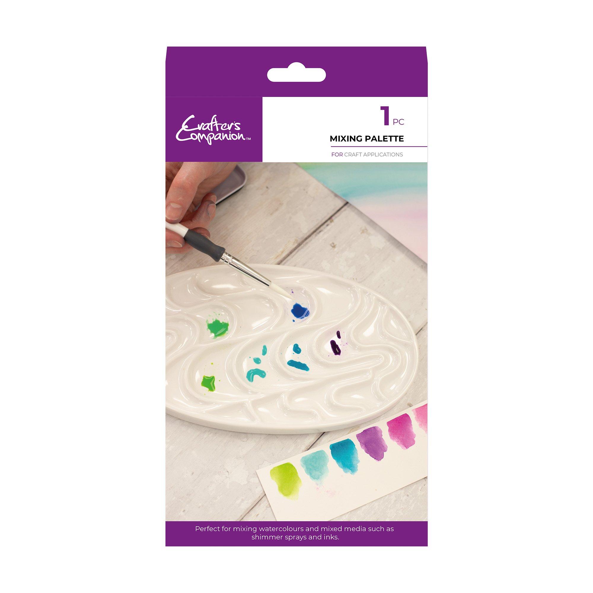 White - Crafters Companion - Mixing Palette - 1