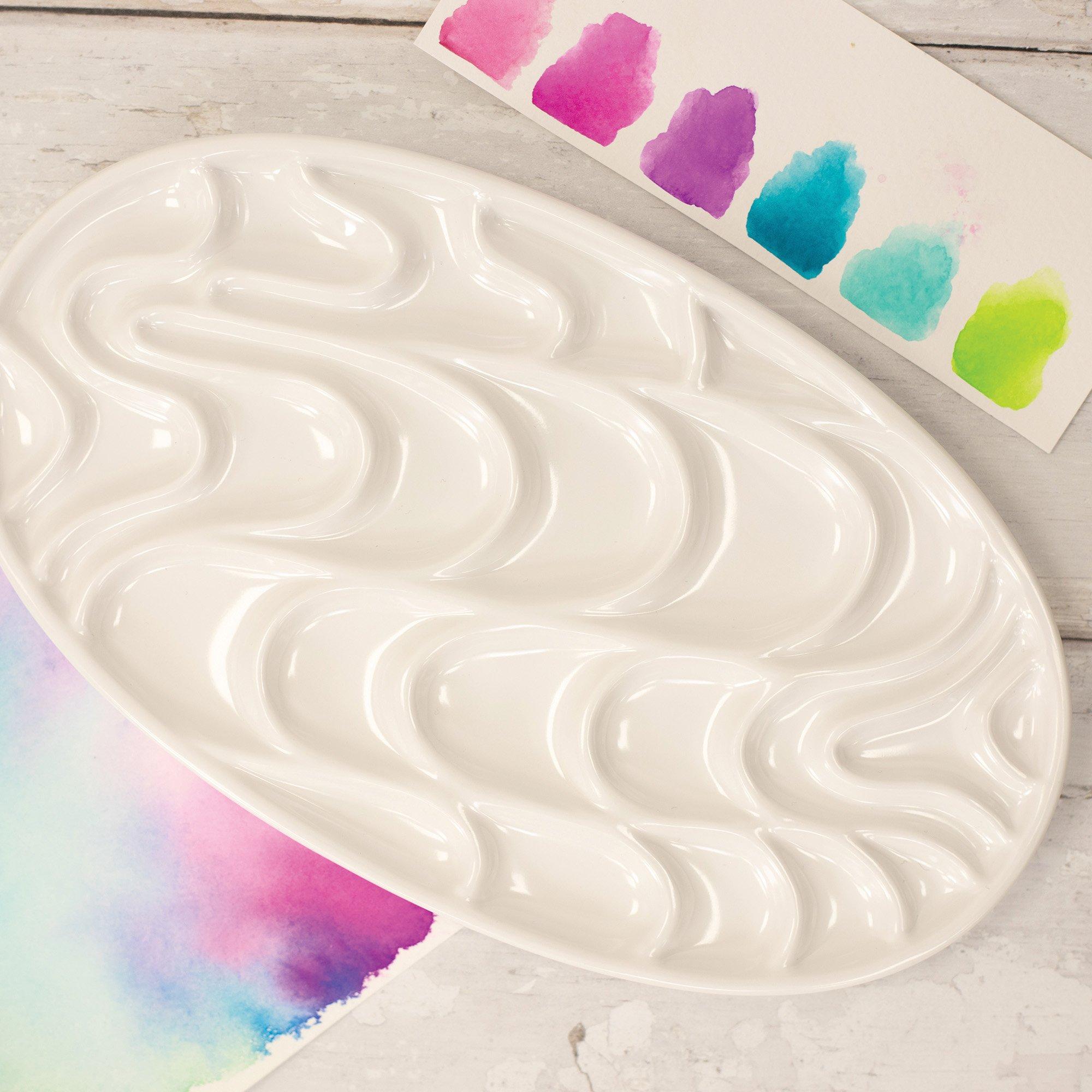 White - Crafters Companion - Mixing Palette - 3