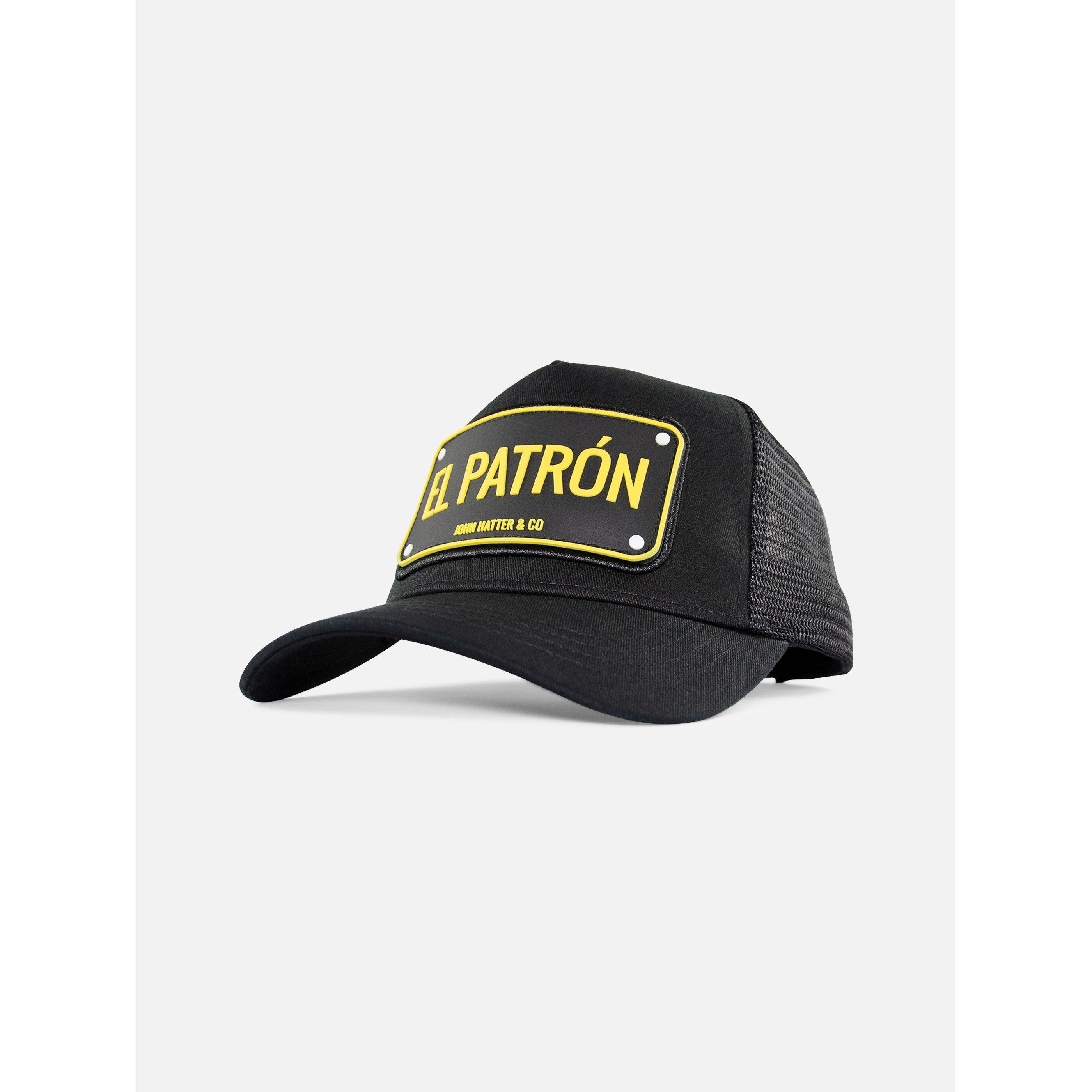 Zwart - John Hatter and CO - El Patron Trucker Cap - 1