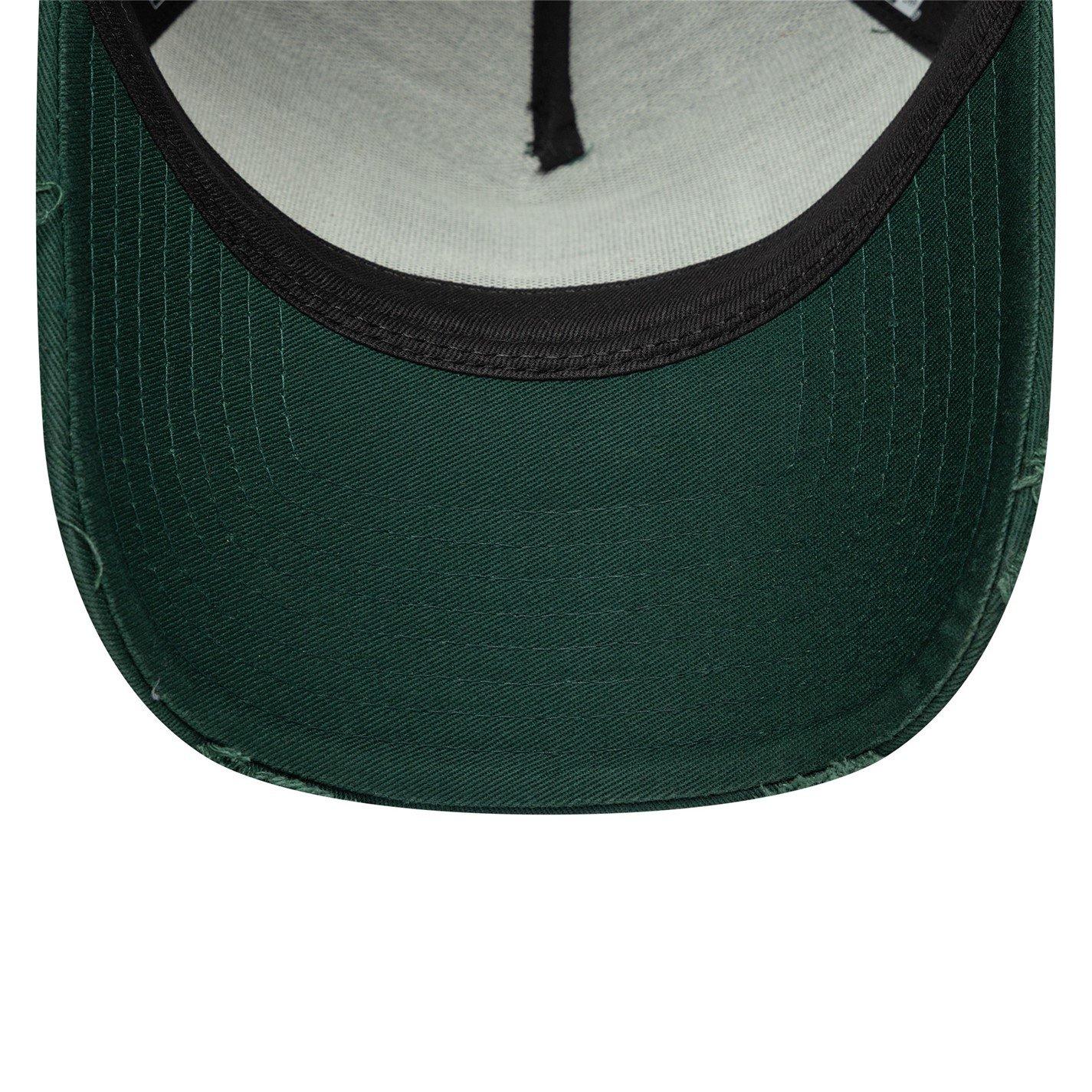Dark Green - New Era - Mens Distressed Baseball Caps - 5