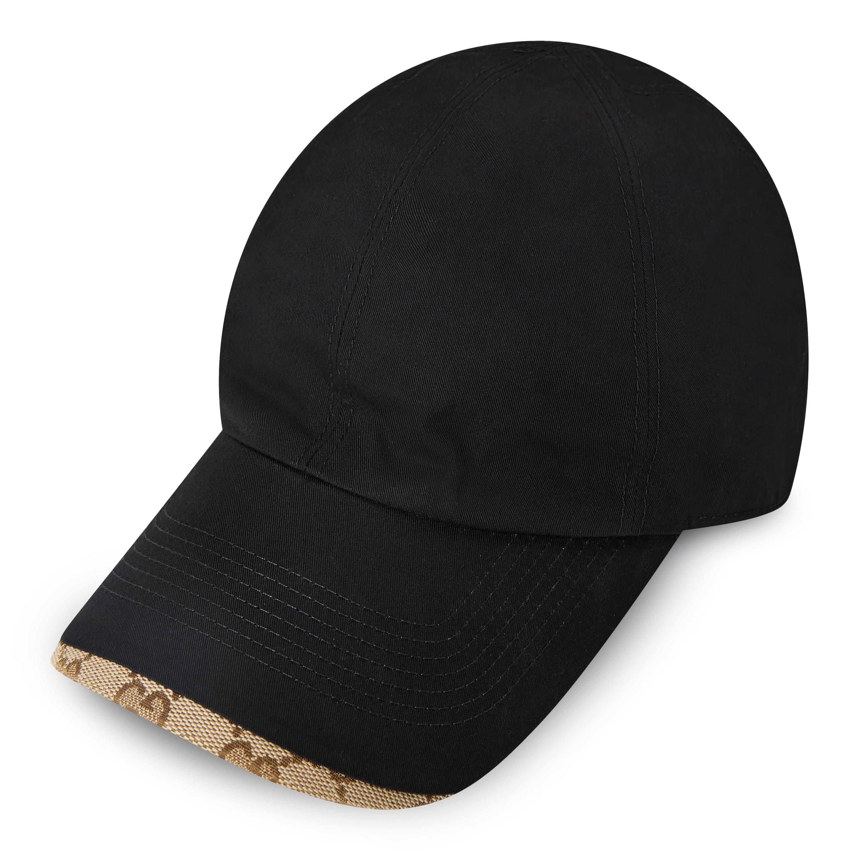 Beige/Black - Gucci - Gucci Visor Cap Sn64 - 1