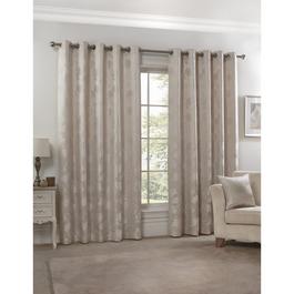 Emma Barclay Blossom - Lined Eyelet Jacquard Curtains