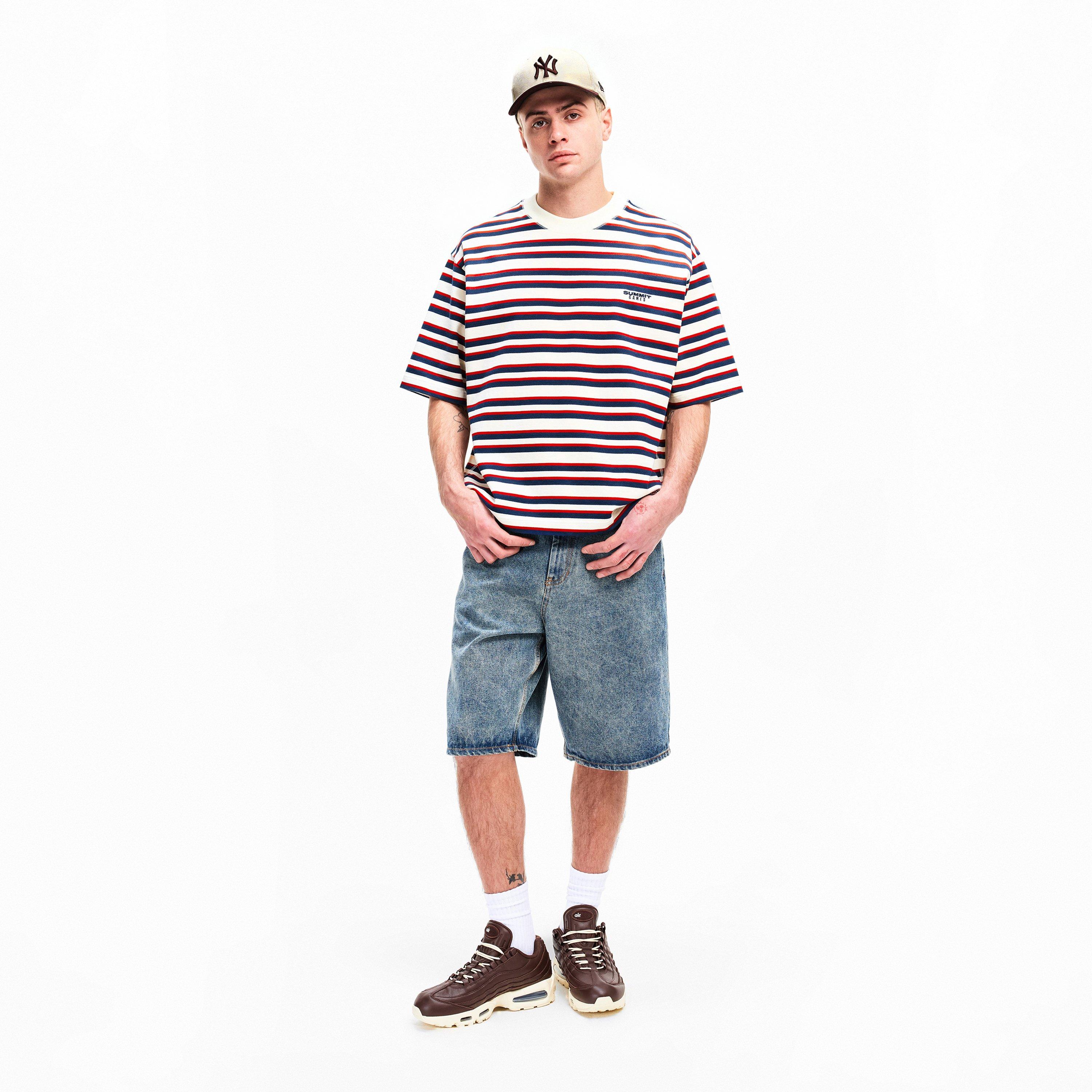 NY Cream / Red - New Era - 9FORTY M-Crown Adjustable Baseball Cap - 5