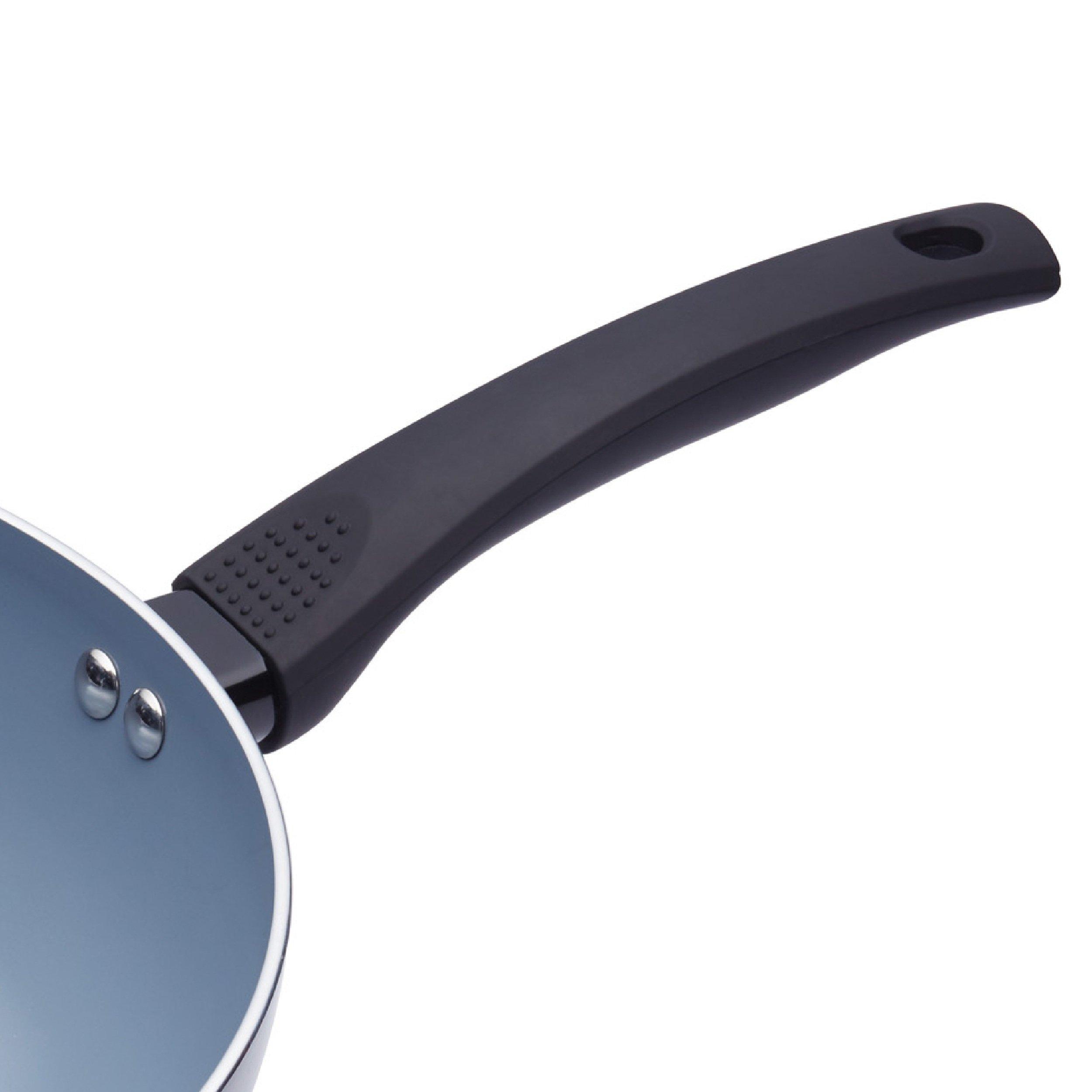 Grey - MasterClass - Non-Stick Wok 29.5cm - 3