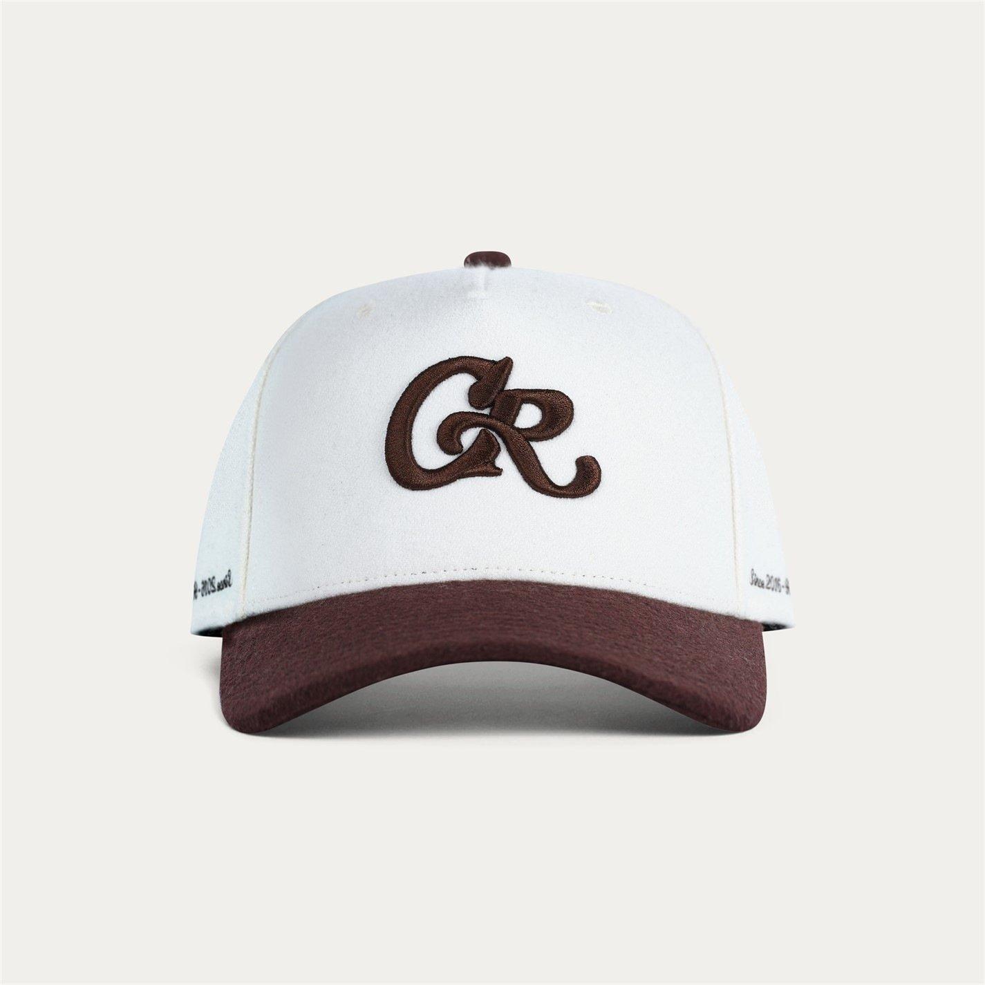 OffWhite/Brown - Christian Rose - Wool CR Cap - 2