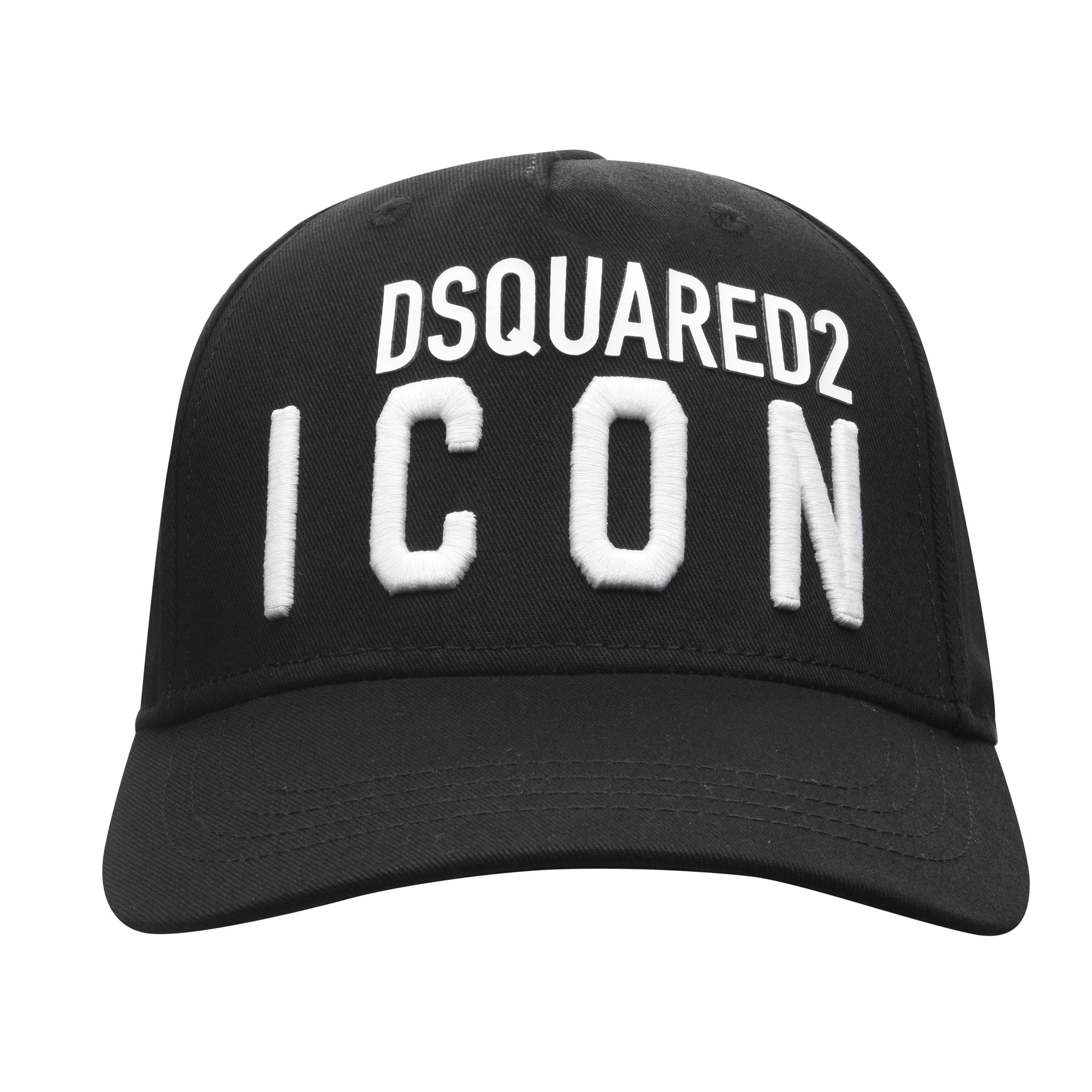 Black DQ900 - DSquared2 - Icon Baseball Cap - 2