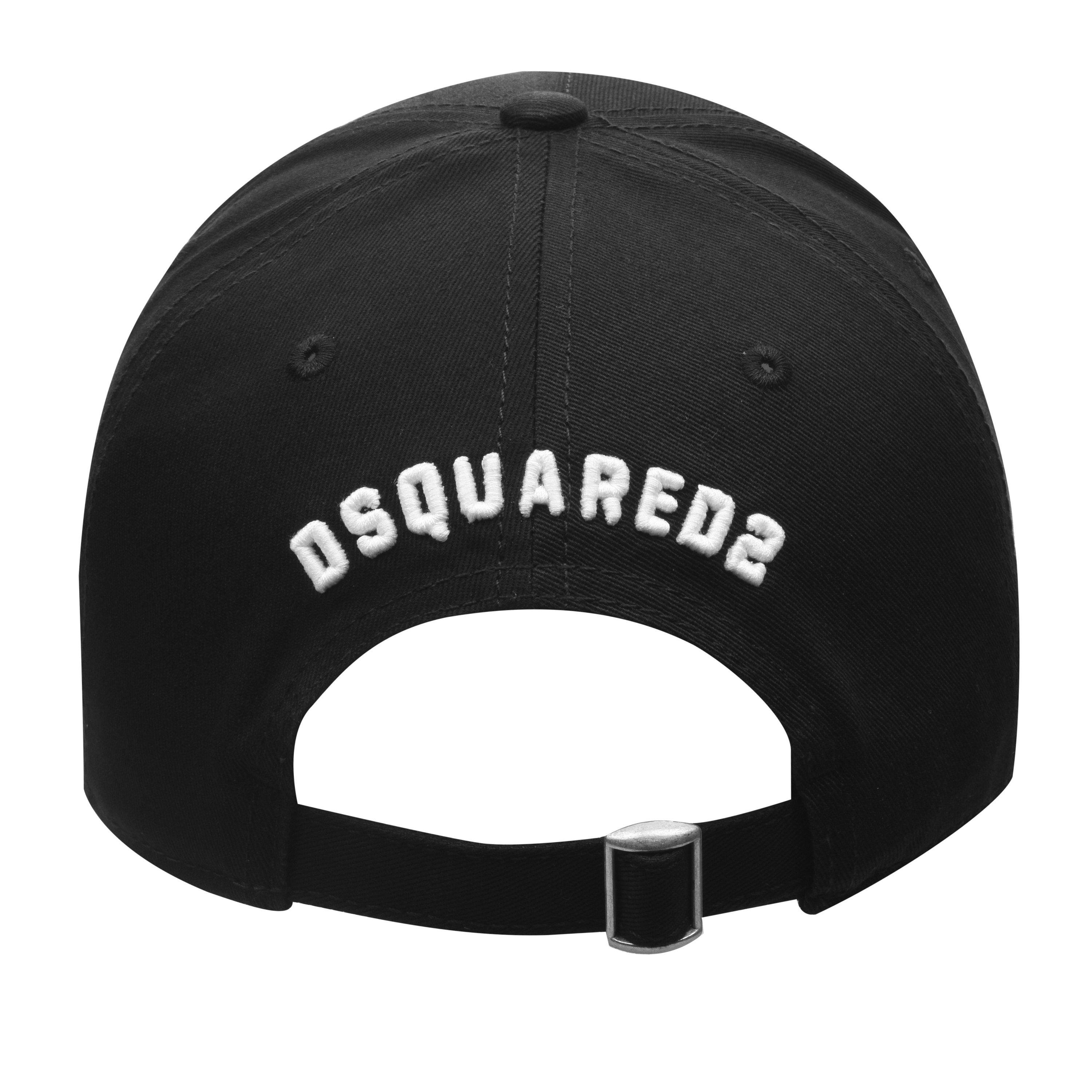 Black DQ900 - DSquared2 - Icon Baseball Cap - 3