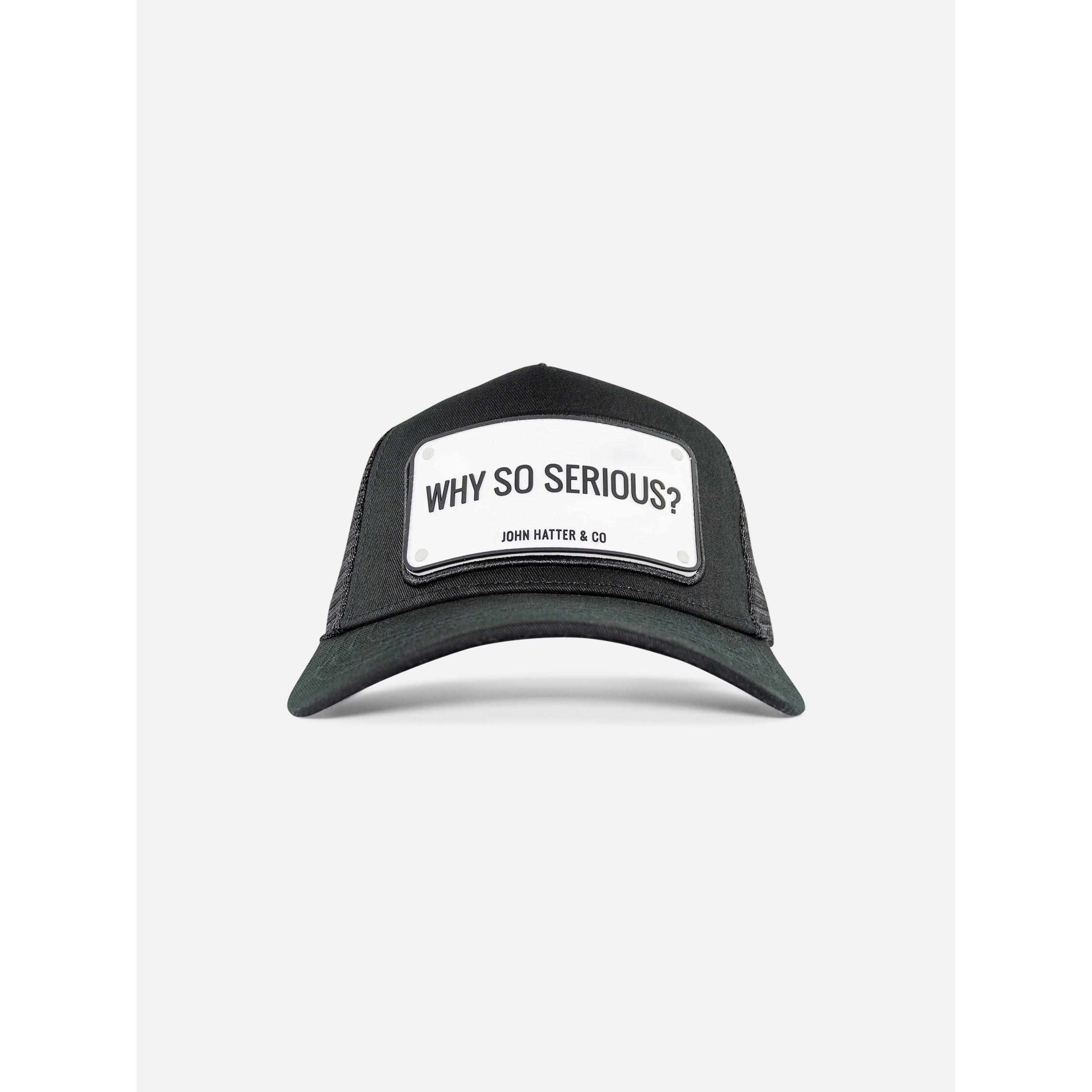 Black w/ white - John Hatter and CO - Baseball Cap - 3
