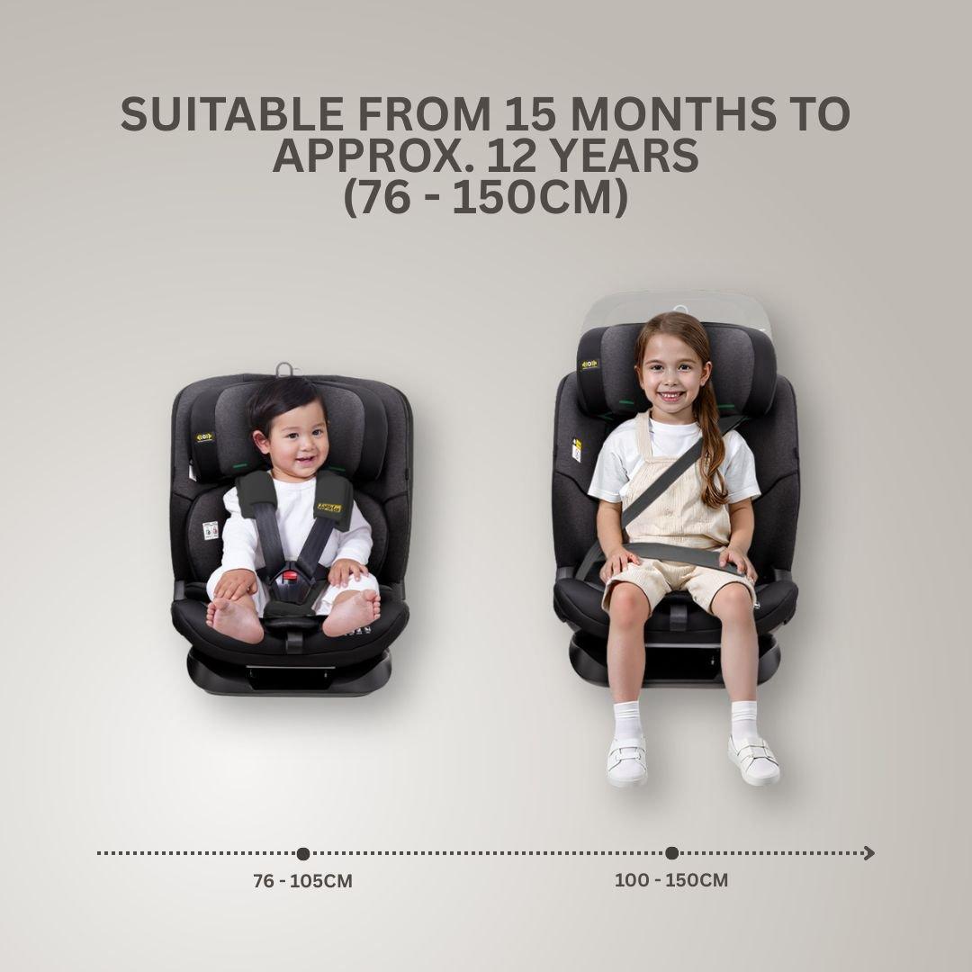 Twilight - JoviKids - JoviKids Cici TT Car Seat - Twilight - 2