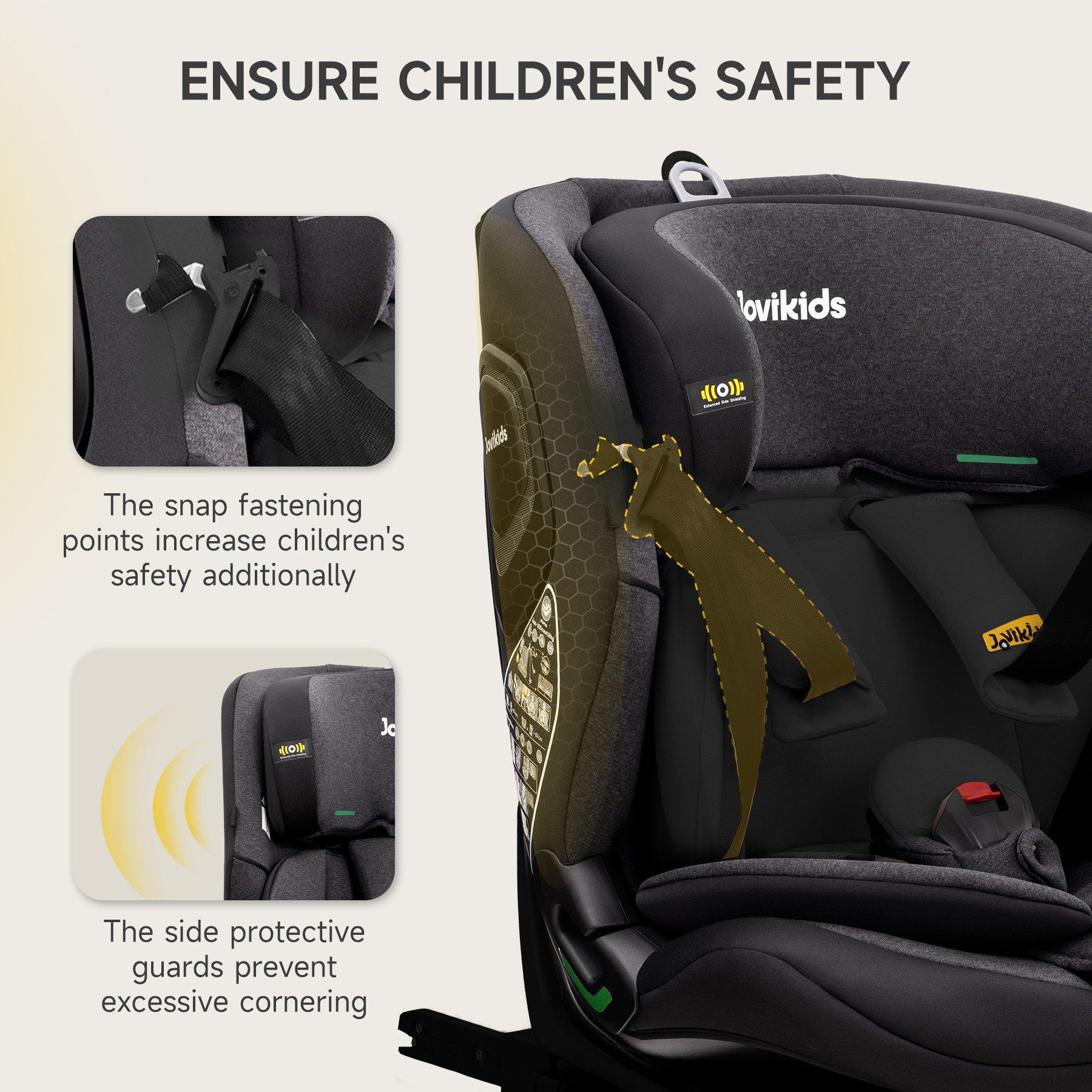 Twilight - JoviKids - JoviKids Cici TT Car Seat - Twilight - 11